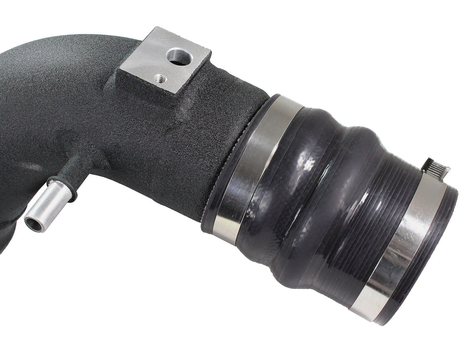 BladeRunner 3 Inch Aluminum Cold Charge Pipe Black Ford F-150 15-19 V6-2.7L (tt) aFe Power