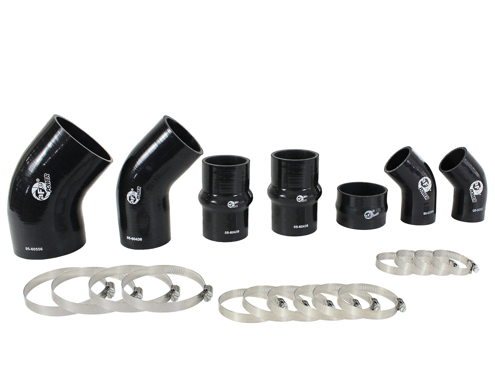 BladeRunner Intercooler Couplings & Clamps Kit; aFe Tubes Only Ford F-150 15-19 V6-3.5L (tt) aFe Power