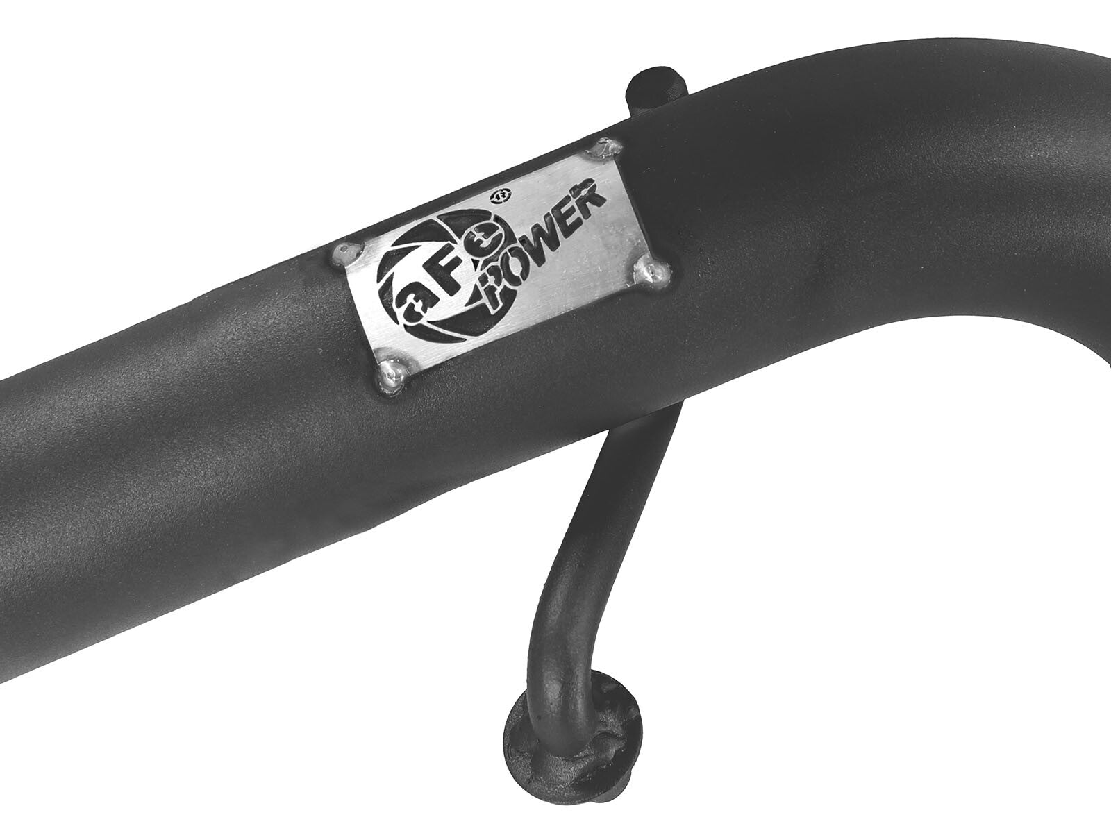 BladeRunner 2 Inch to 2-1/2 Inch Aluminum Hot Charge Pipe Black Ford F-150 15-19 V6-3.5L (tt) aFe Power