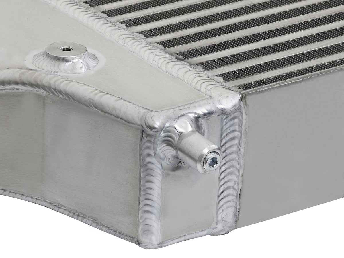 BladeRunner GT Series Intercooler Kit w/ Tubes Black Nissan Titan Xd 16-19 V8-5.0L (td) aFe Power