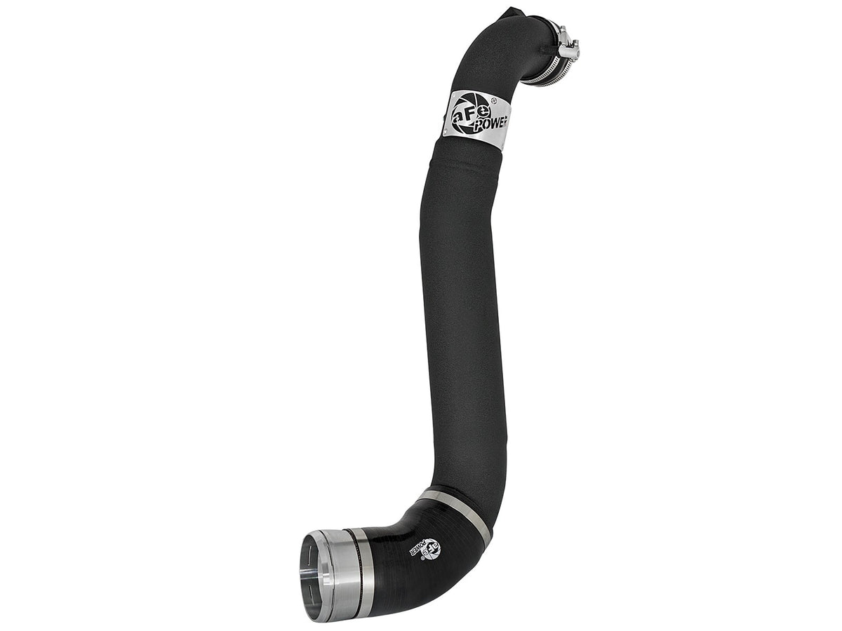 BladeRunner 3-1/2 Inch to 3 Inch Aluminum Cold Charge Pipe Black Ford F-150 Raptor 17-19 V6-3.5L (tt) aFe Power