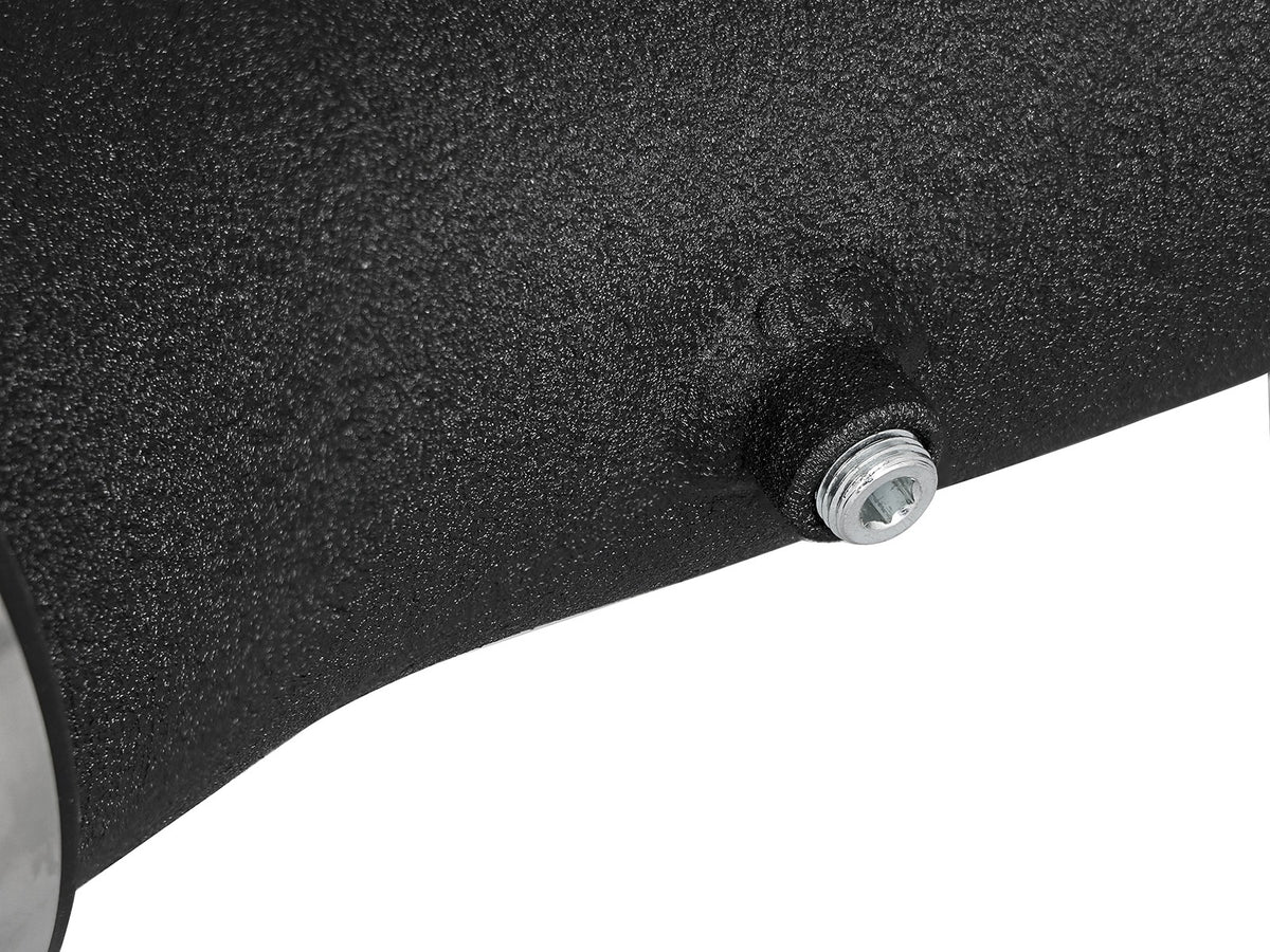 BladeRunner 3 Inch Aluminum Hot Charge Pipe Black Ford Diesel Trucks 17-22 V8-6.7L (td) aFe Power