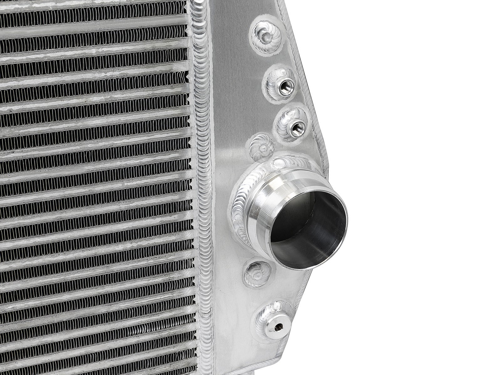 BladeRunner GT Series Intercooler Kit w/ Tubes Black GM Diesel Trucks 17-19 V8-6.6L (td) L5P aFe Power