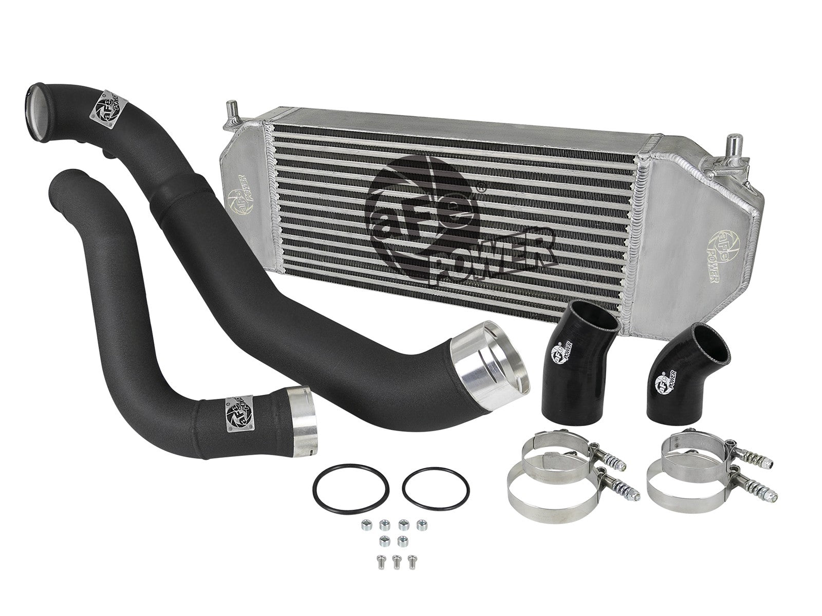BladeRunner GT Series Intercooler Kit w/ Black Tubes Ford F-150 18-19 V6-3.0L (td) aFe Power