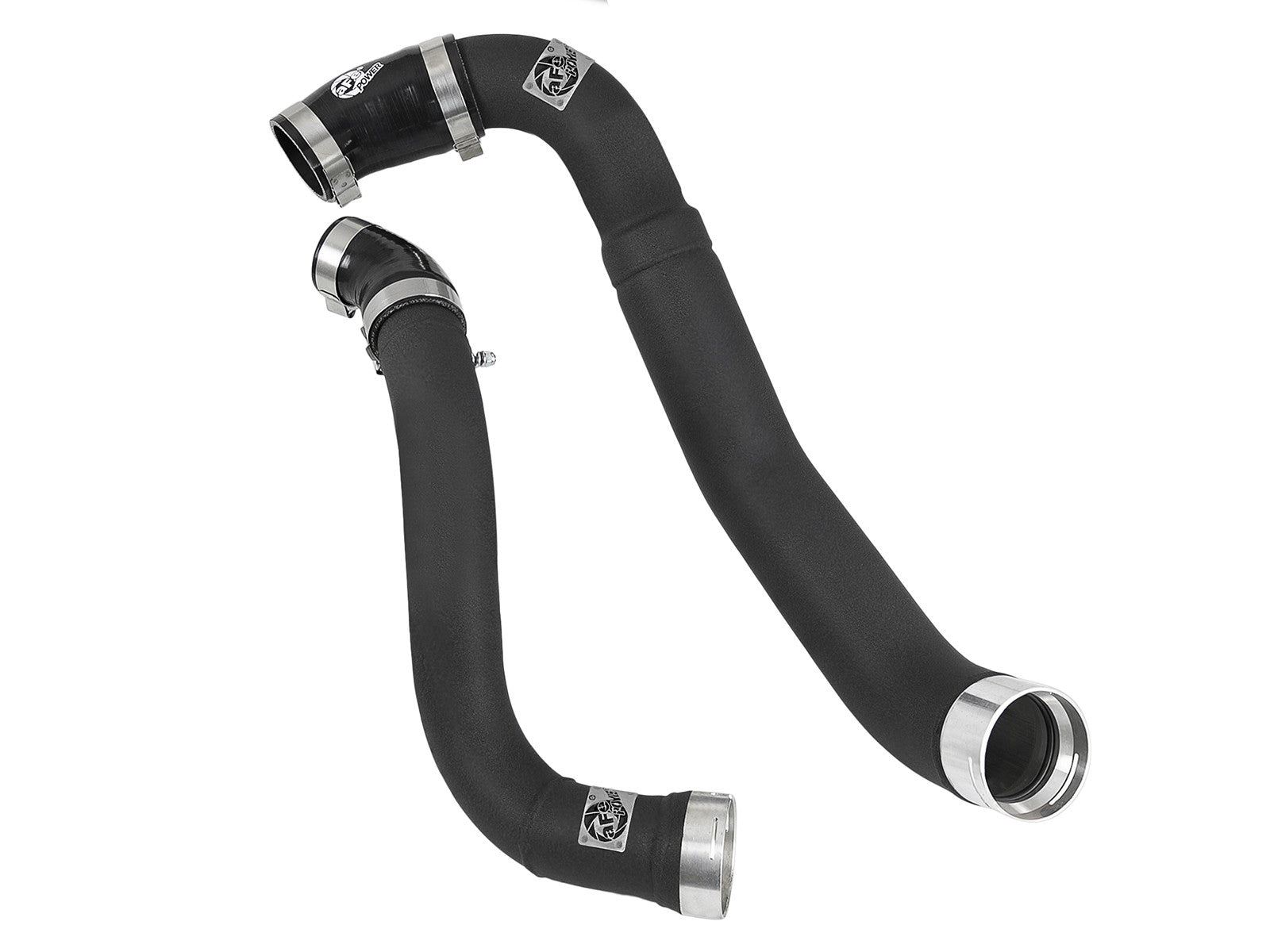 BladeRunner GT Series Intercooler Kit w/ Black Tubes Ford F-150 18-19 V6-3.0L (td) aFe Power