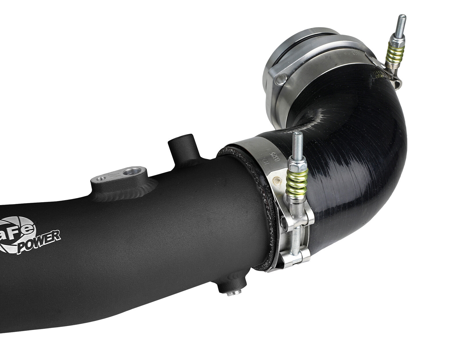 BladeRunner 2-1/2 Inch Aluminum Hot Charge Pipe Black Toyota Gr Supra (A90) 20-26 L6-3.0L (t) aFe Power