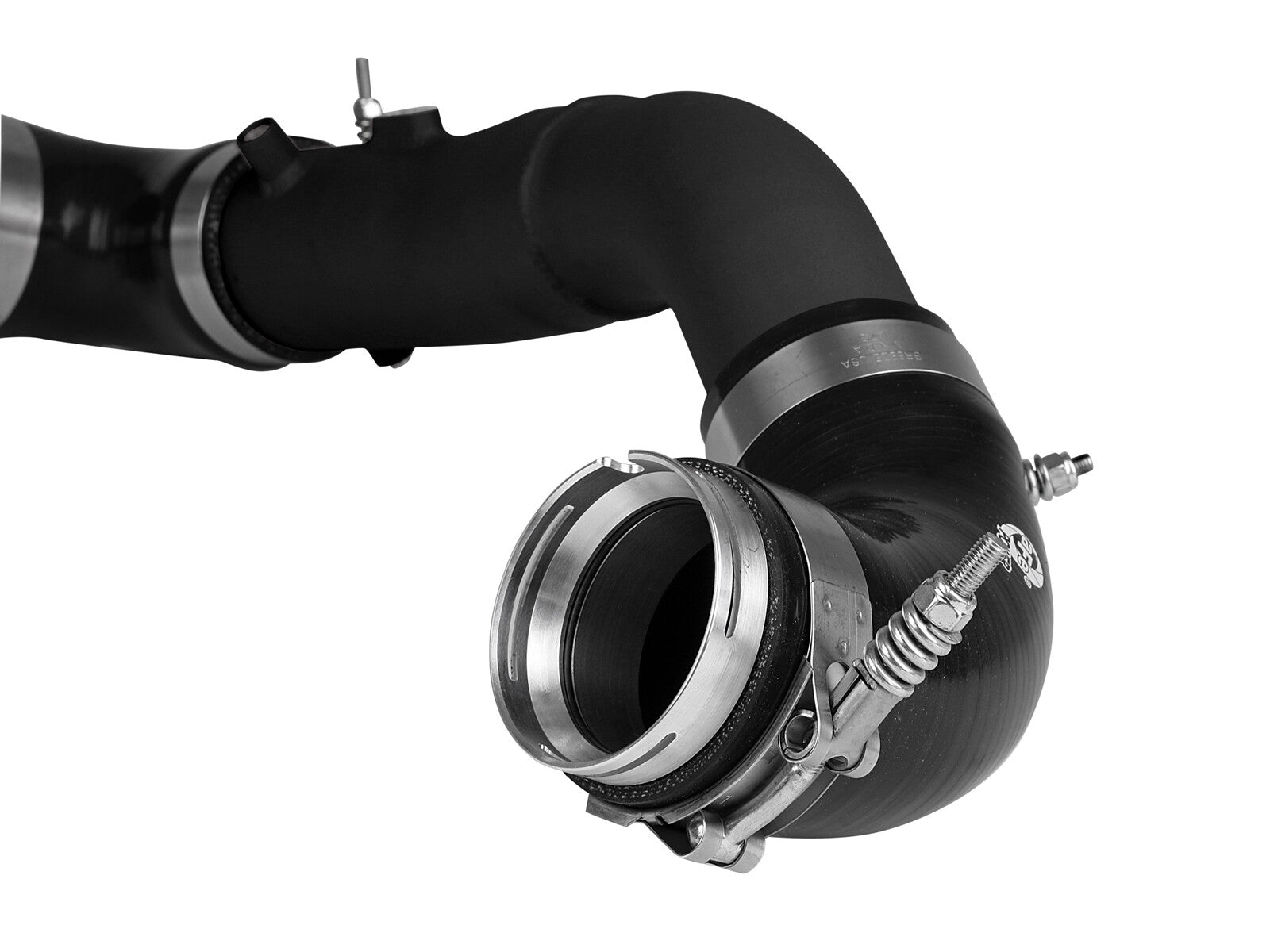BladeRunner 2-1/2 Inch Aluminum Hot Charge Pipe Black Toyota Gr Supra (A90) 20-26 L6-3.0L (t) aFe Power