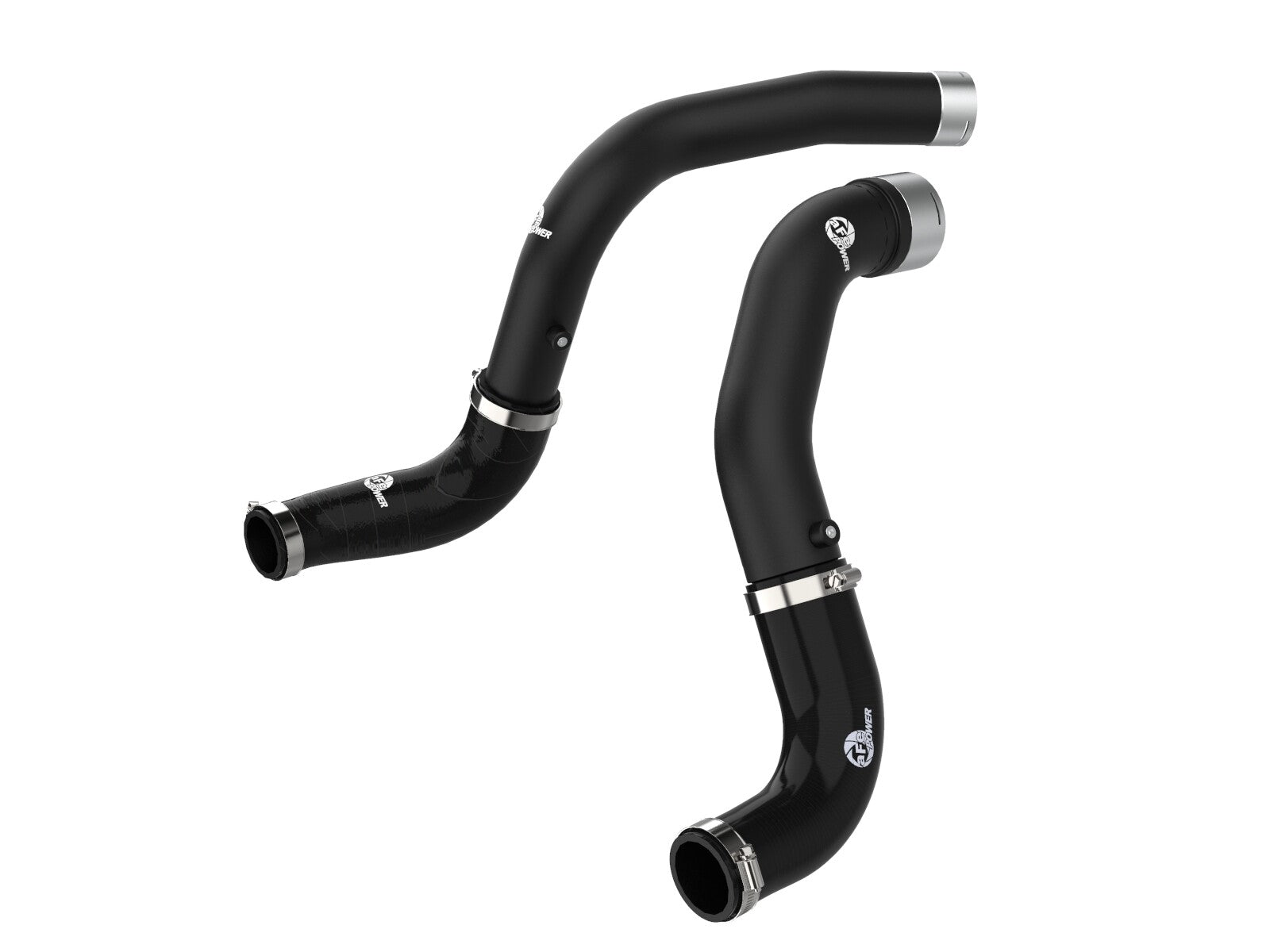 BladeRunner 3 Inch Aluminum Hot and Cold Charge Pipe Kit Black Jeep Wrangler (Jl) 20-23 V6-3.0L (td) EcoDiesel aFe Power