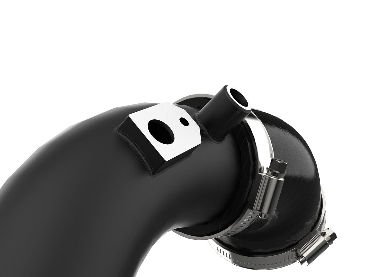 BladeRunner 2-1/2 Inch Aluminum Hot Charge Pipe Black Jeep Wrangler (Jl) 18-23 L4-2.0L (t) aFe Power