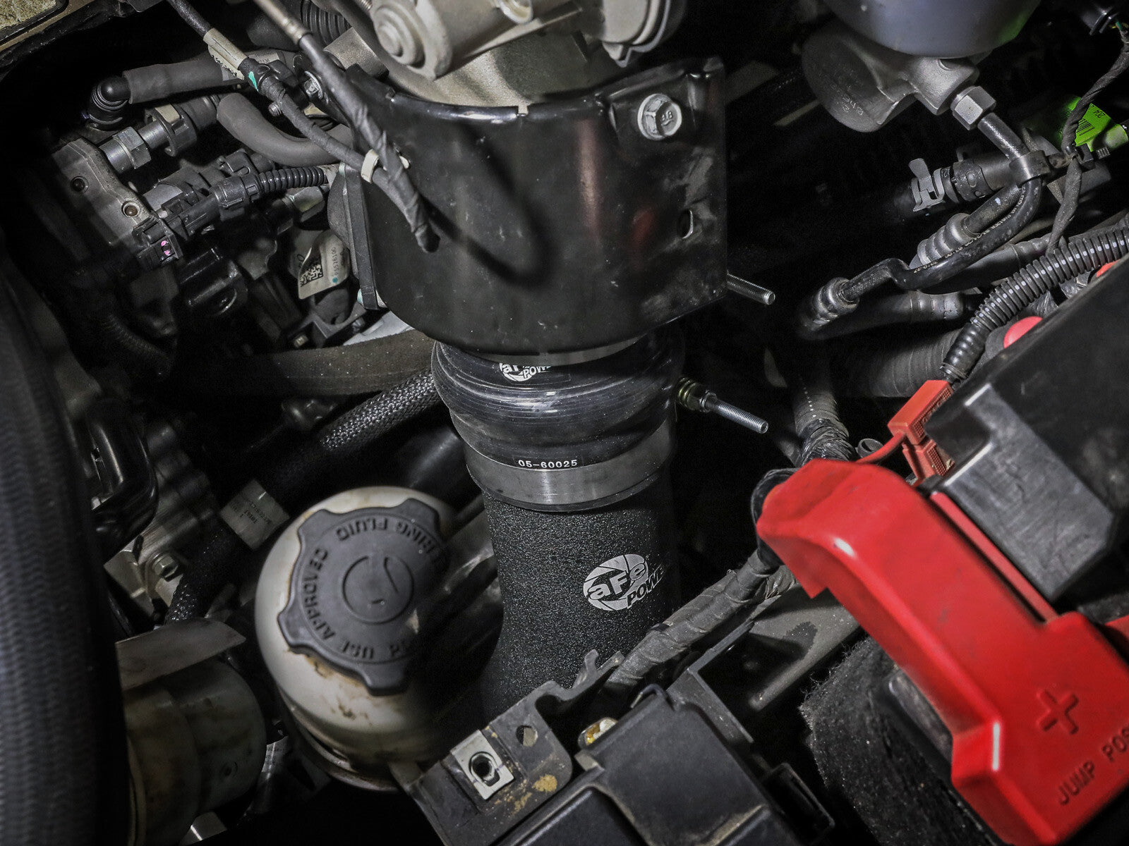 BladeRunner Aluminum Hot and Cold Charge Pipe Kit Black Ram Diesel Trucks 19-23 L6-6.7L (td) aFe Power