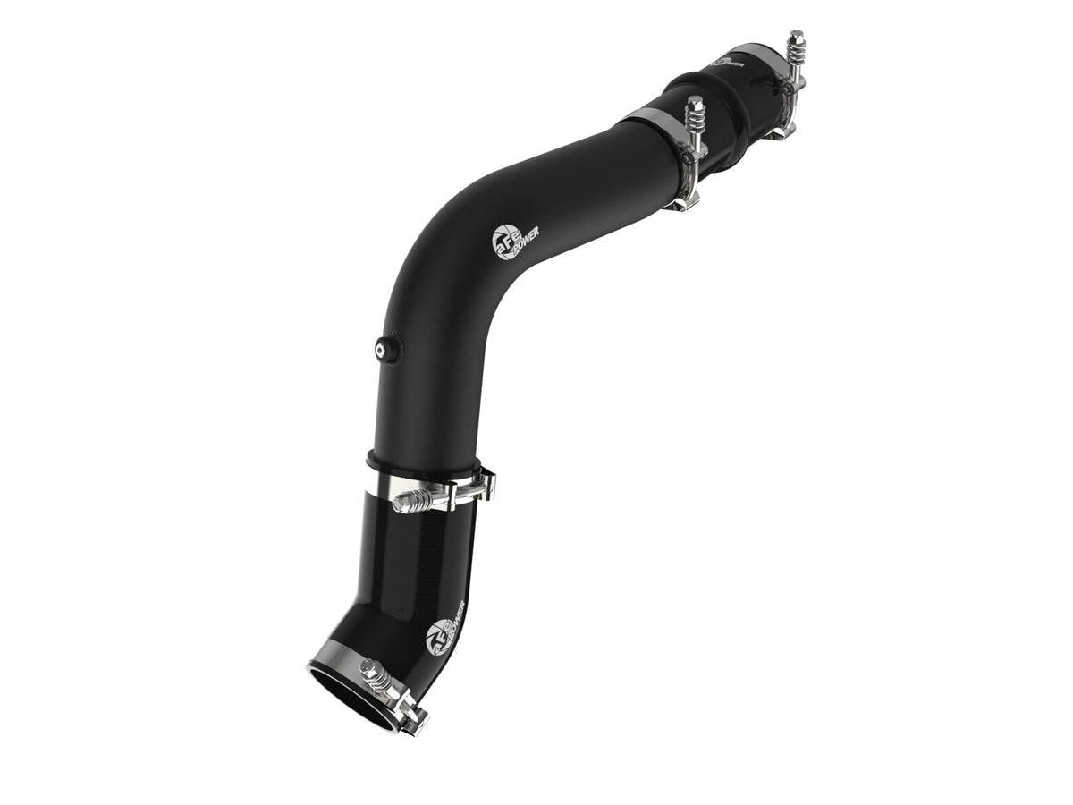 BladeRunner 3 Inch Aluminum Hot Charge Pipe Black Ram Diesel Trucks 19-23 L6-6.7L (td) aFe Power
