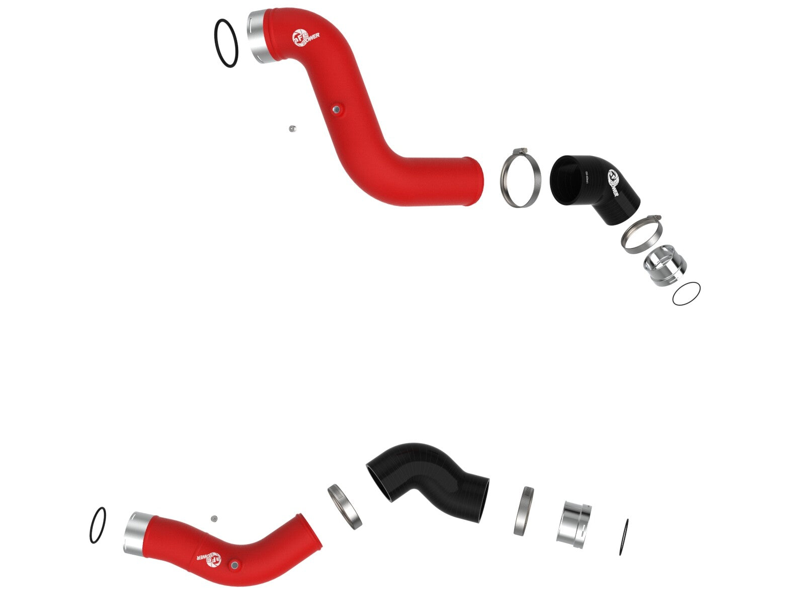 BladeRunner 2-1/2 Inch & 3 Inch Aluminum Hot and Cold Charge Pipe Kit GM Colorado/Canyon 23-26 L4-2.7L (t) aFe Power