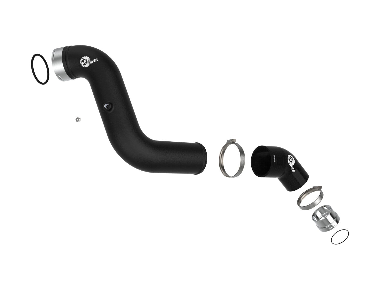 BladeRunner 3 Inch Aluminum Cold Charge Pipe Black GM Colorado/Canyon 23-26 L4-2.7L (t) aFe Power