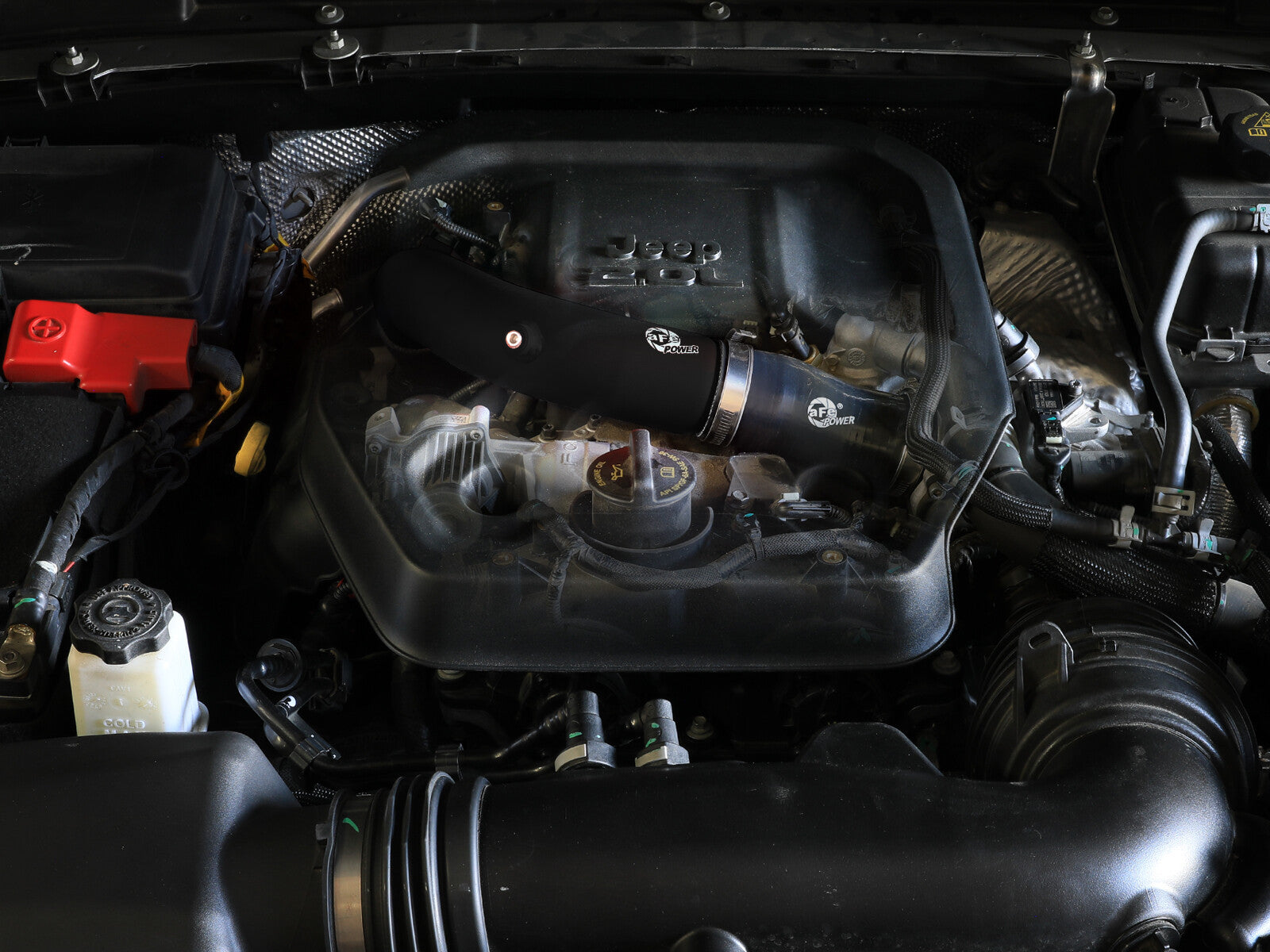 BladeRunner 2-1/2 Inch Aluminum Hot Charge Pipe Jeep Wrangler (Jl) 24-26 L4-2.0L (t) aFe Power