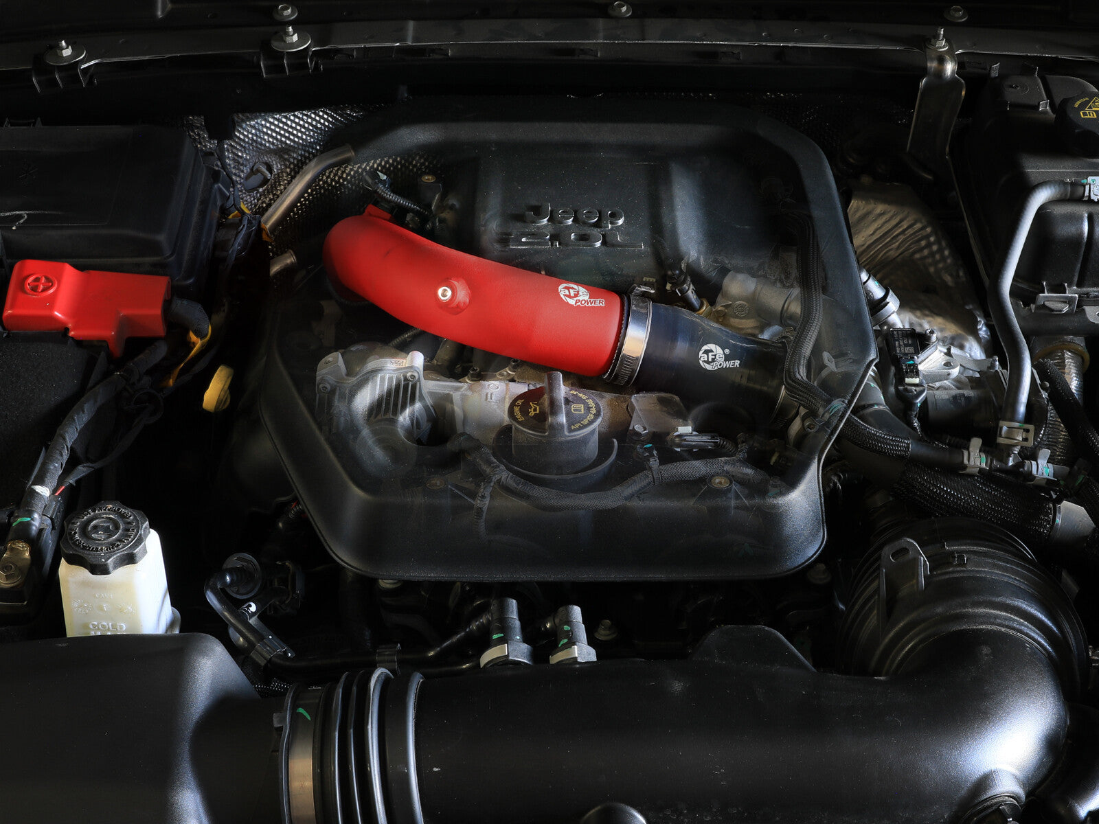 BladeRunner 2-1/2 Inch Aluminum Hot Charge Pipe Jeep Wrangler (Jl) 24-26 L4-2.0L (t) aFe Power