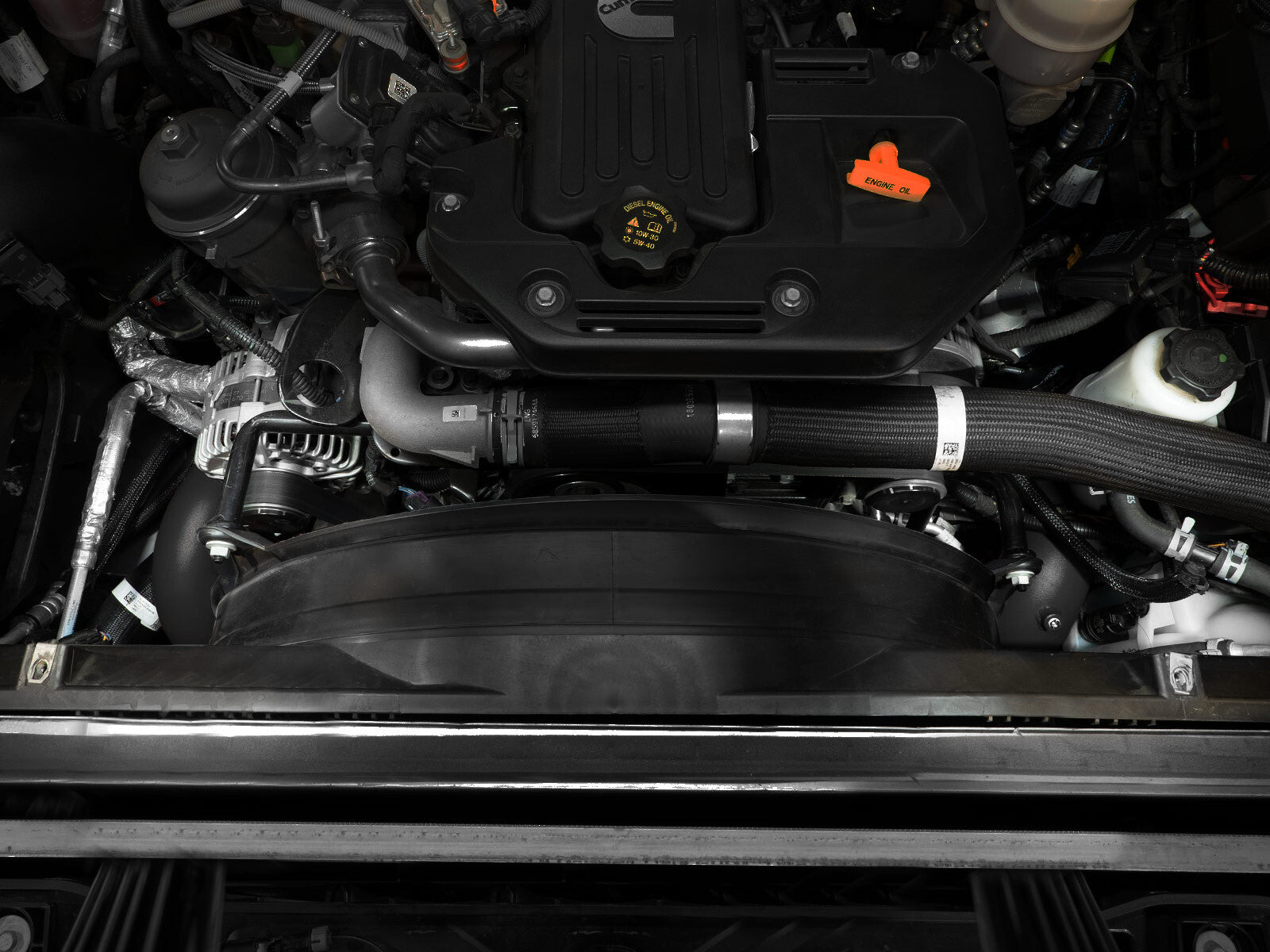 BladeRunner Aluminum Hot and Cold Charge Pipe Kit Ram Diesel Trucks 25-26 L6-6.7L (td) aFe Power