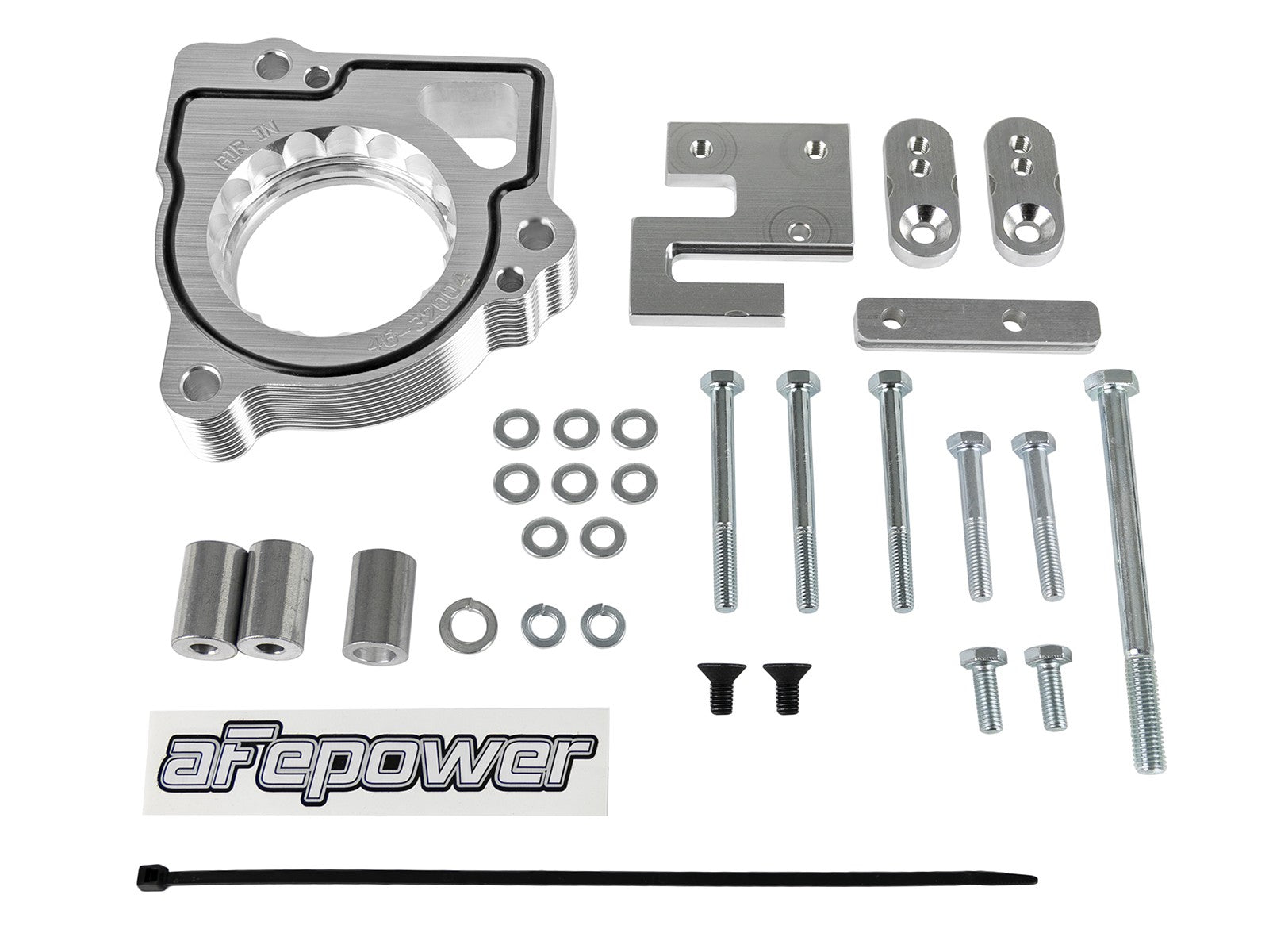 Silver Bullet Throttle Body Spacer Kit Dodge 1500 02-07 V8-4.7L aFe Power