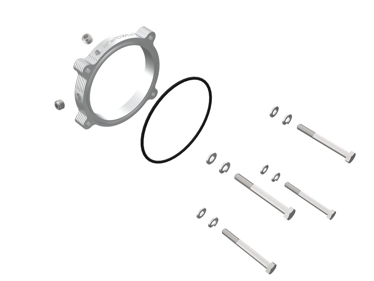 Silver Bullet Throttle Body Spacer Kit Ram 1500 Trx 21-24 V8-6.2L (sc) aFe Power