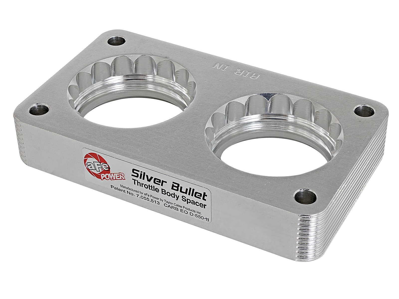 Silver Bullet Throttle Body Spacer Kit Ford Trucks 99-04 V10-6.8L aFe Power