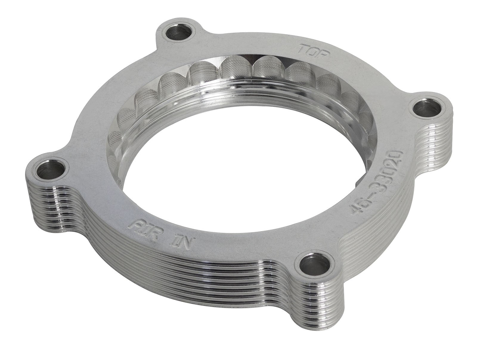 Silver Bullet Throttle Body Spacer Kit Ford Mustang GT 11-23 V8-5.0L 15 ft-lbs Torque Gain aFe Power