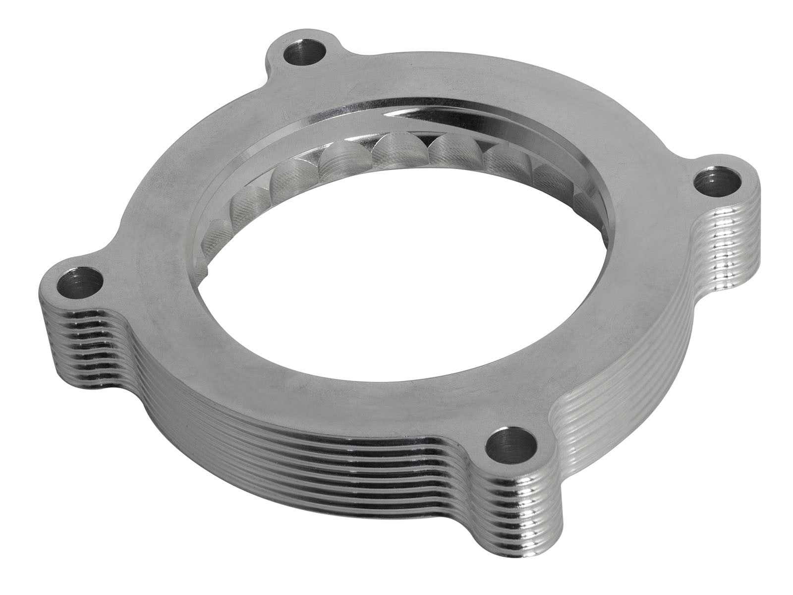 Silver Bullet Throttle Body Spacer Kit Ford Mustang GT 11-23 V8-5.0L 15 ft-lbs Torque Gain aFe Power