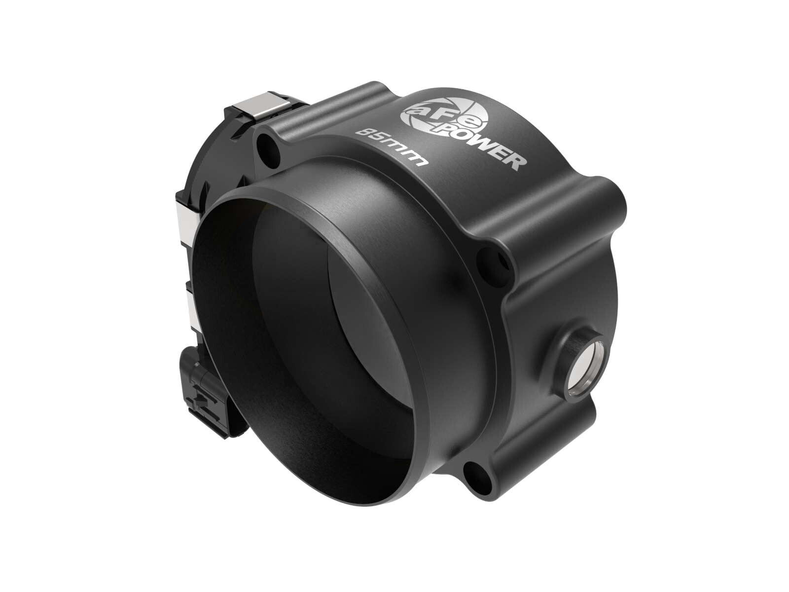 85mm Throttle Body Ford Mustang GT 18-25 V8-5.0L Flex Fuel Black aFe Power