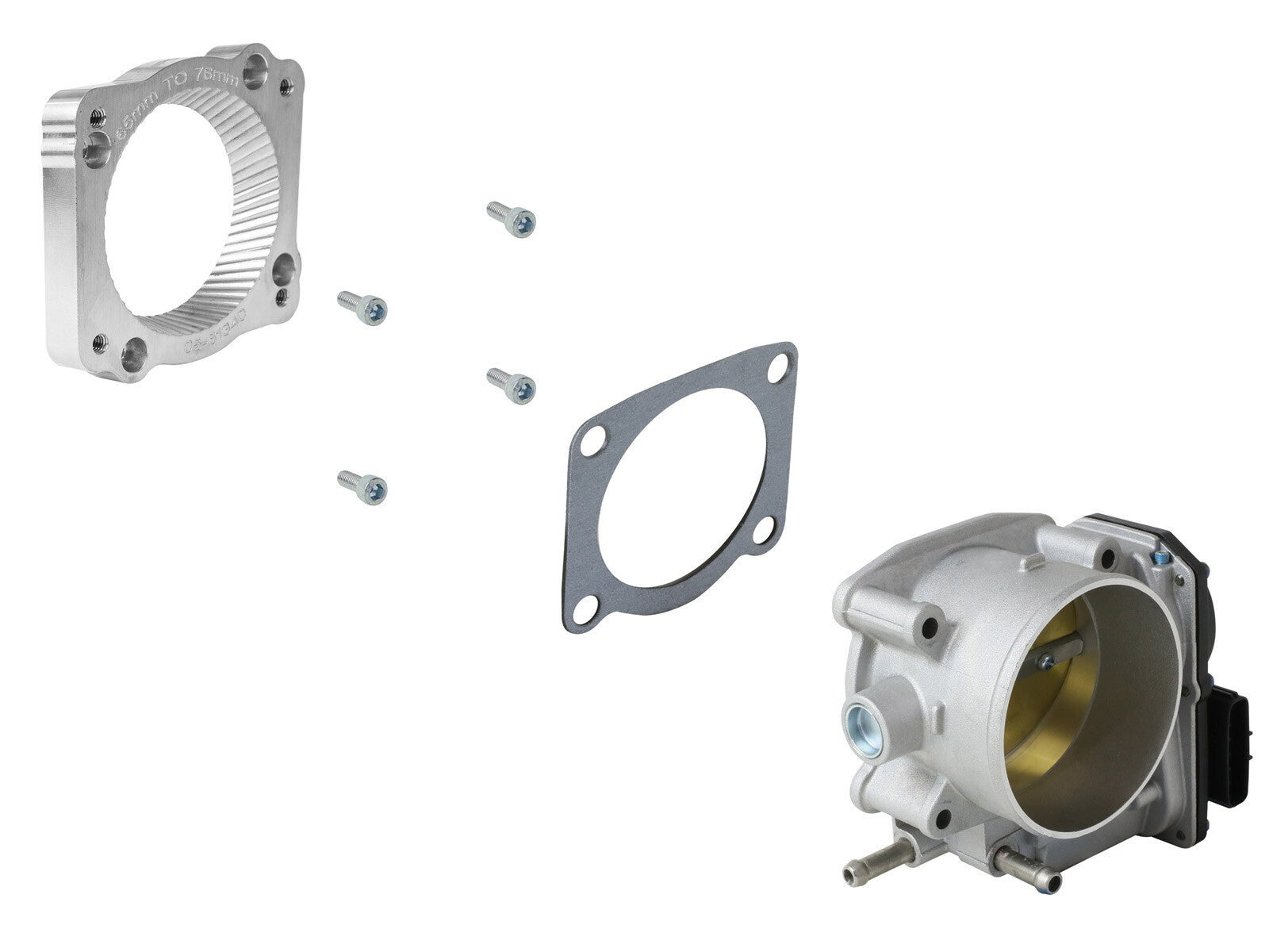 76mm Throttle Body Toyota 4Runner/Fj/Tacoma/Tundra 03-15 (1GR-Fe Single Vvt-i) aFe Power