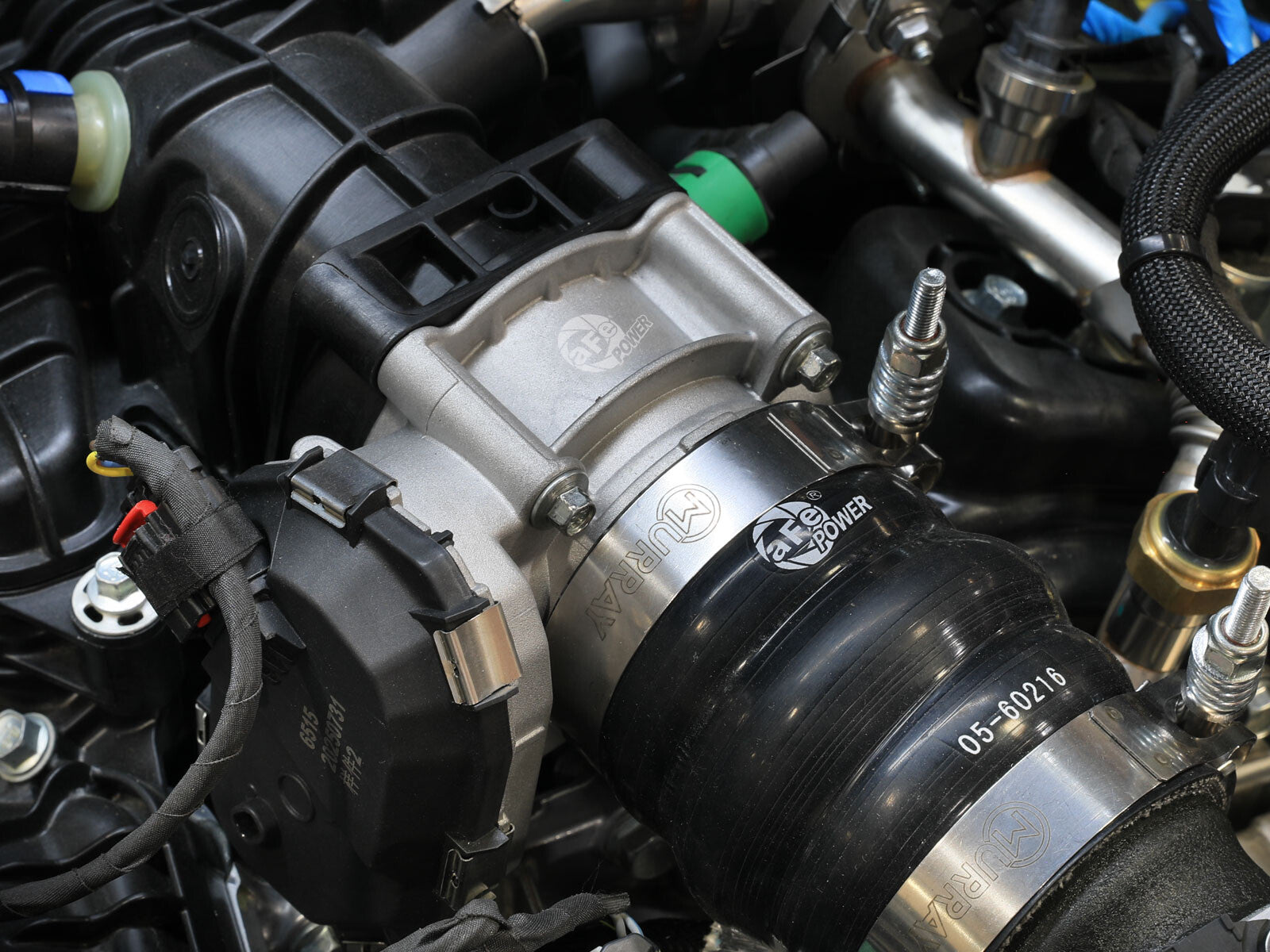 65mm Throttle Body Ford Bronco/Edge St/Explorer/F-150/Mustang/Ranger L4-2.3L (t) & V6-2.7L/3.0L (tt) EcoBoost aFe Power