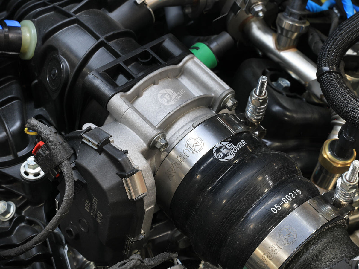 65mm Throttle Body Ford Bronco/Edge St/Explorer/F-150/Mustang/Ranger L4-2.3L (t) & V6-2.7L/3.0L (tt) EcoBoost aFe Power