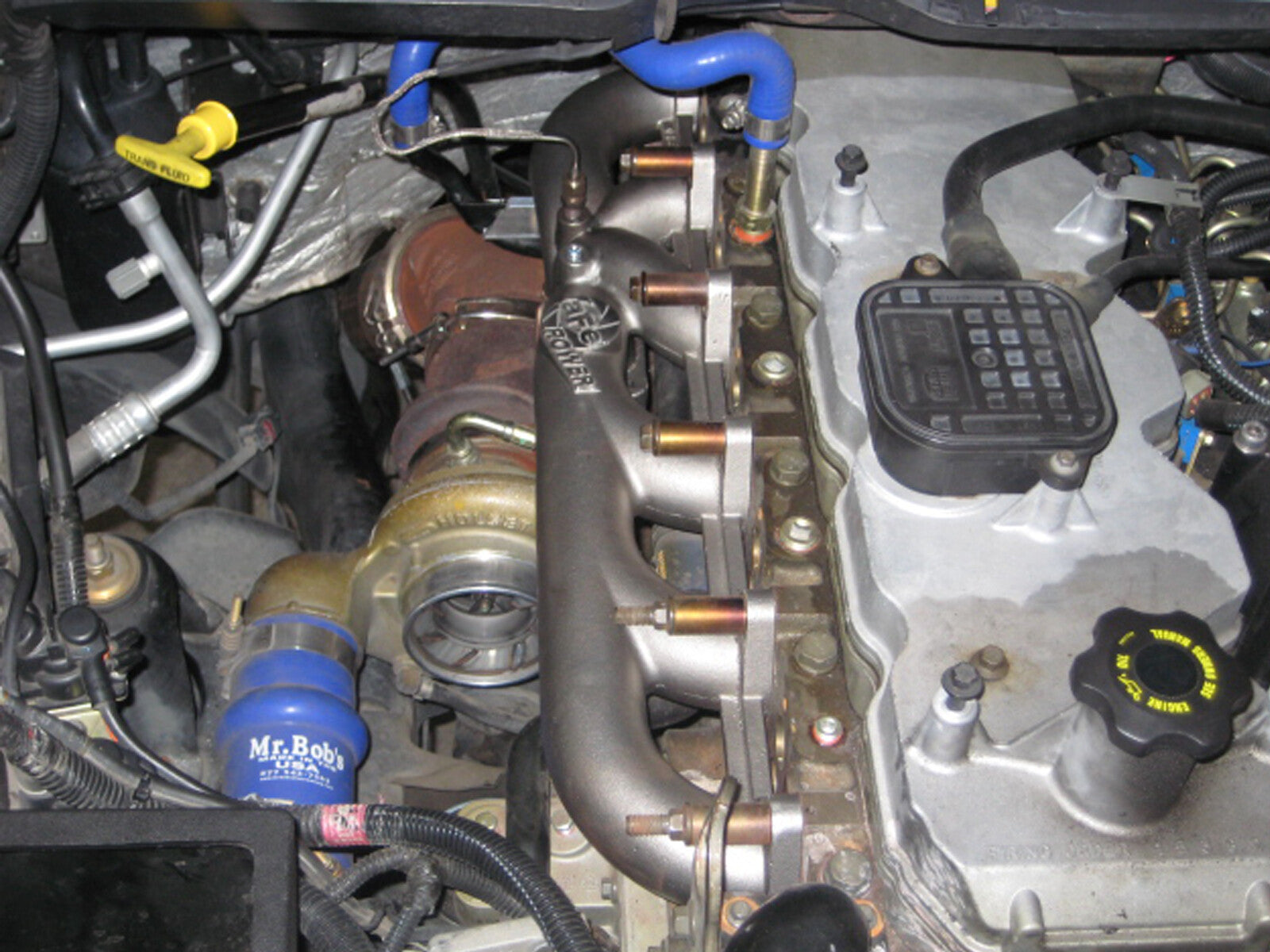 BladeRunner 409 Stainless Steel Exhaust Manifold Dodge Diesel Trucks 03-07 L6-5.9L (td) aFe Power