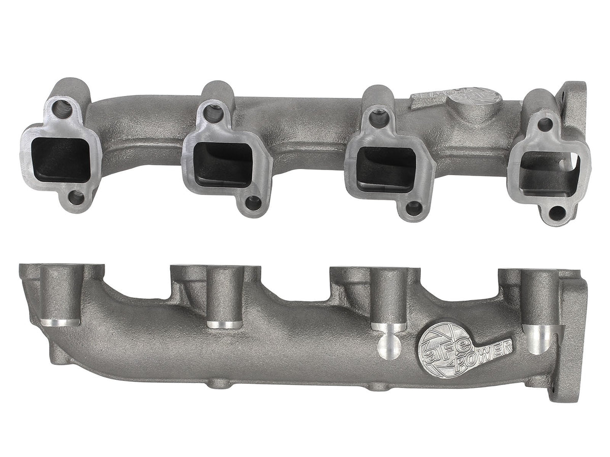 BladeRunner Ported Ductile Iron Exhaust Manifold GM Diesel Trucks 01-16 V8-6.6L (td) Lly/Lbz/Lmm/Lml aFe Power