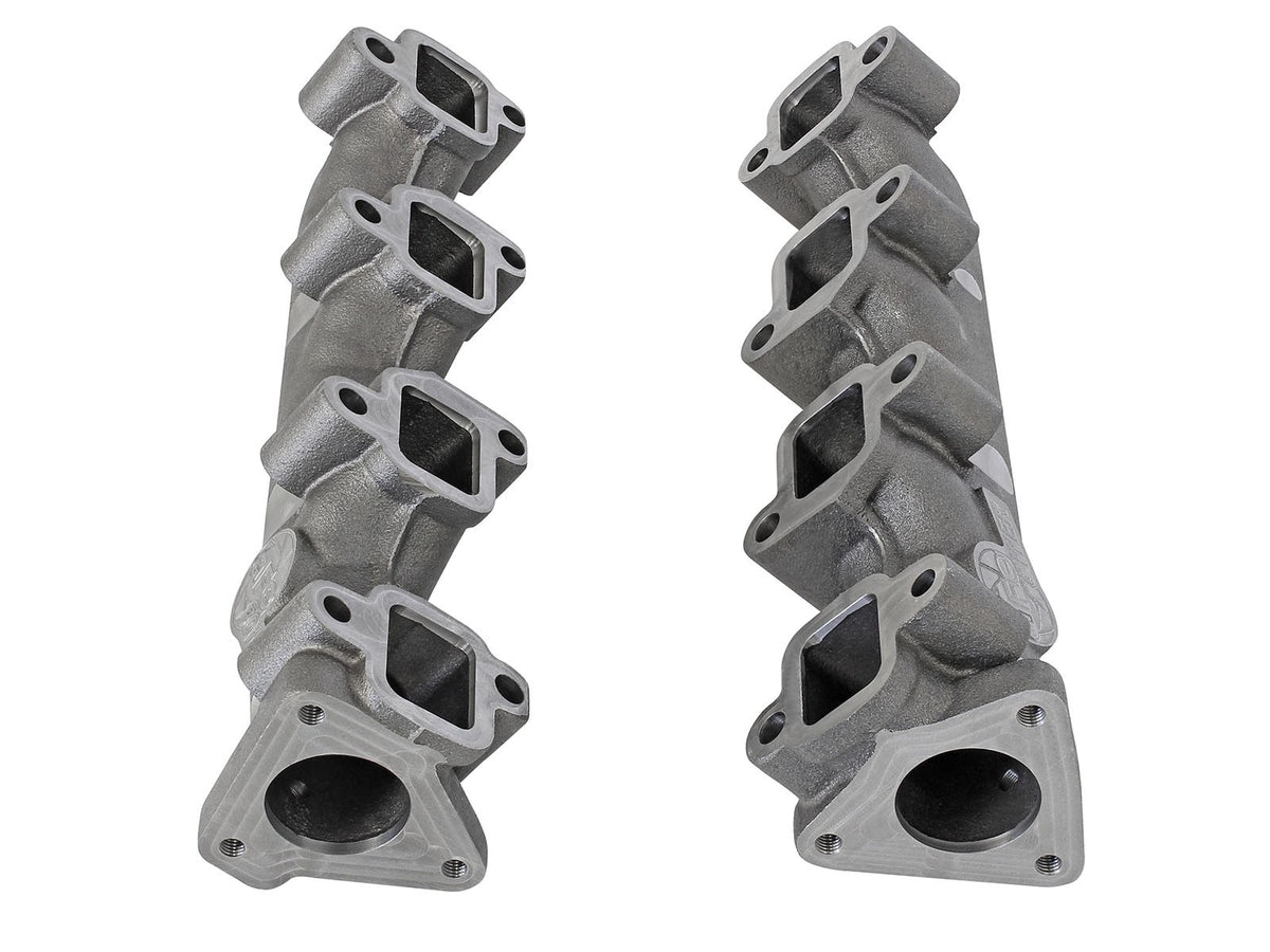 BladeRunner Ported Ductile Iron Exhaust Manifold GM Diesel Trucks 01-16 V8-6.6L (td) Lly/Lbz/Lmm/Lml aFe Power