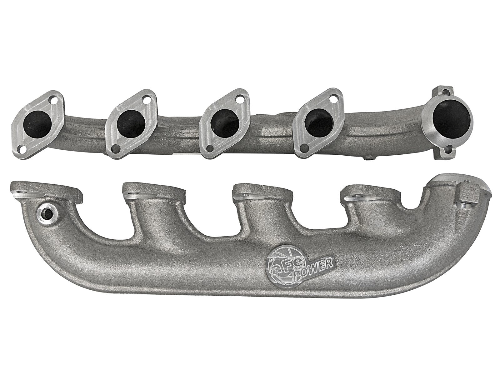 BladeRunner Ported Ductile Iron Exhaust Manifold Ford Diesel Trucks 03-07 V8-6.0L (td) aFe Power