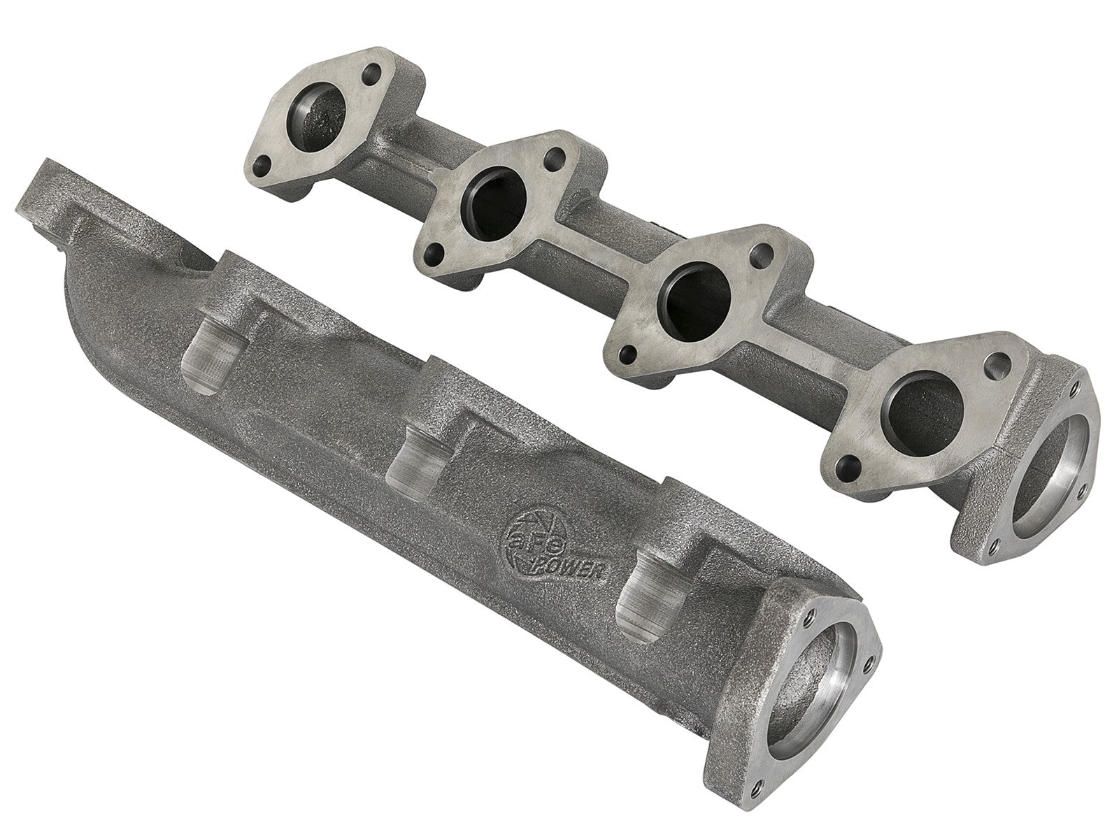 BladeRunner Ported Ductile Iron Exhaust Manifold Ford Diesel Trucks 08-10 V8-6.4L (td) aFe Power