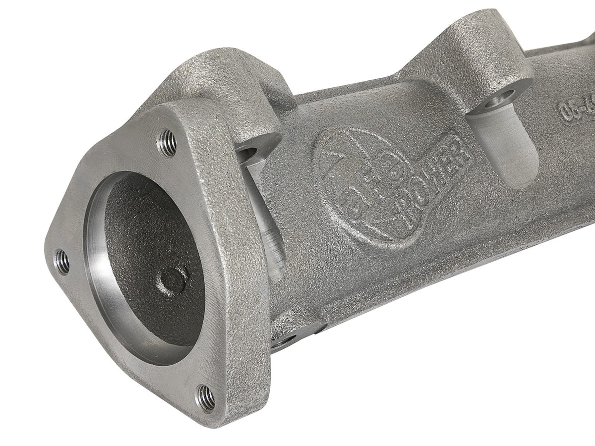 BladeRunner Ported Ductile Iron Exhaust Manifold Ford Diesel Trucks 08-10 V8-6.4L (td) aFe Power