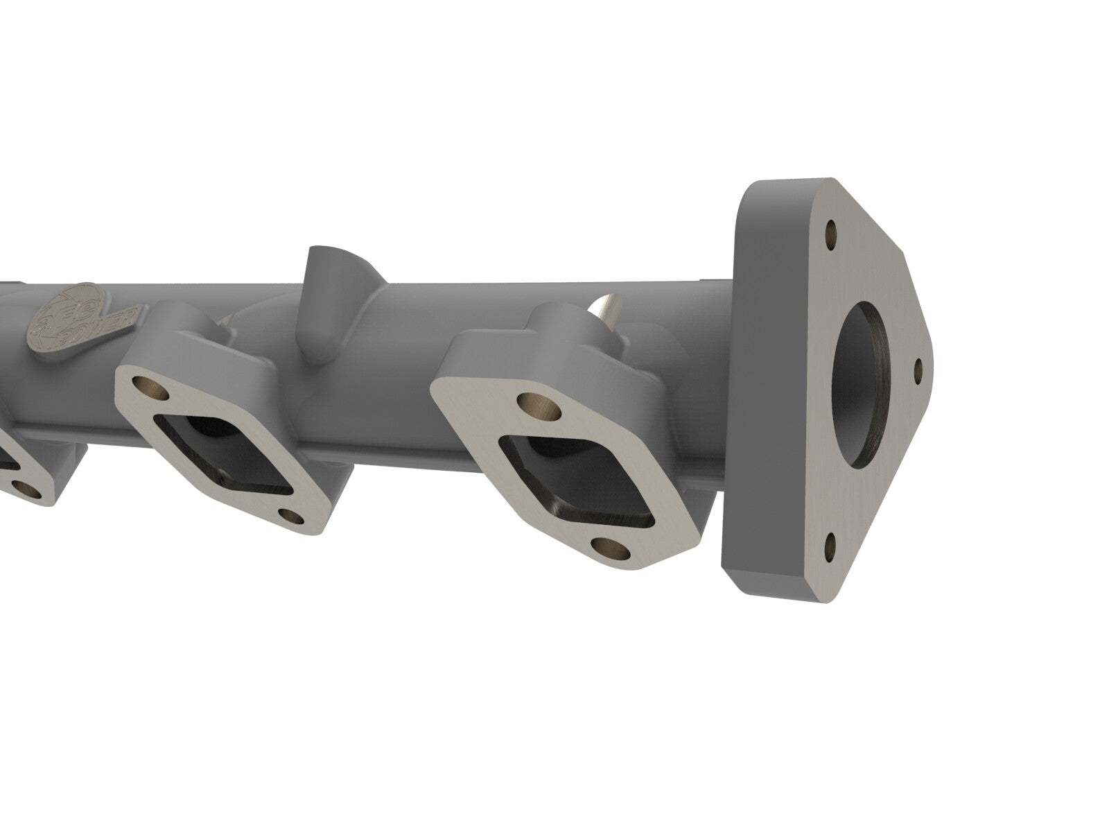 BladeRunner Ported Ductile Iron Exhaust Manifold Ford Diesel Trucks 11-14 V8-6.7L (td) aFe Power