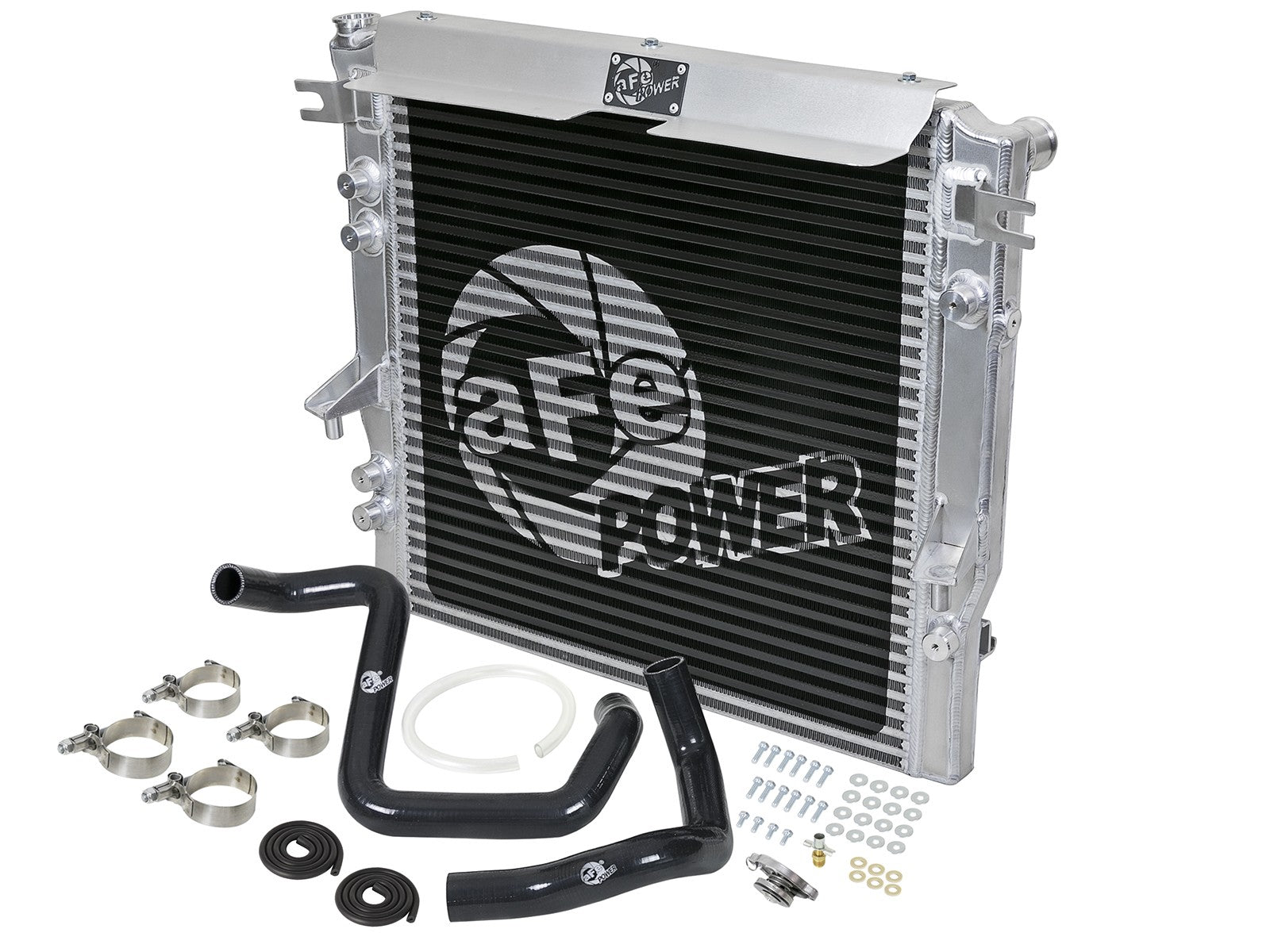 BladeRunner GT Series Bar and Plate Radiator w/ Hoses Jeep Wrangler (JK) 12-18 V6-3.6L aFe Power