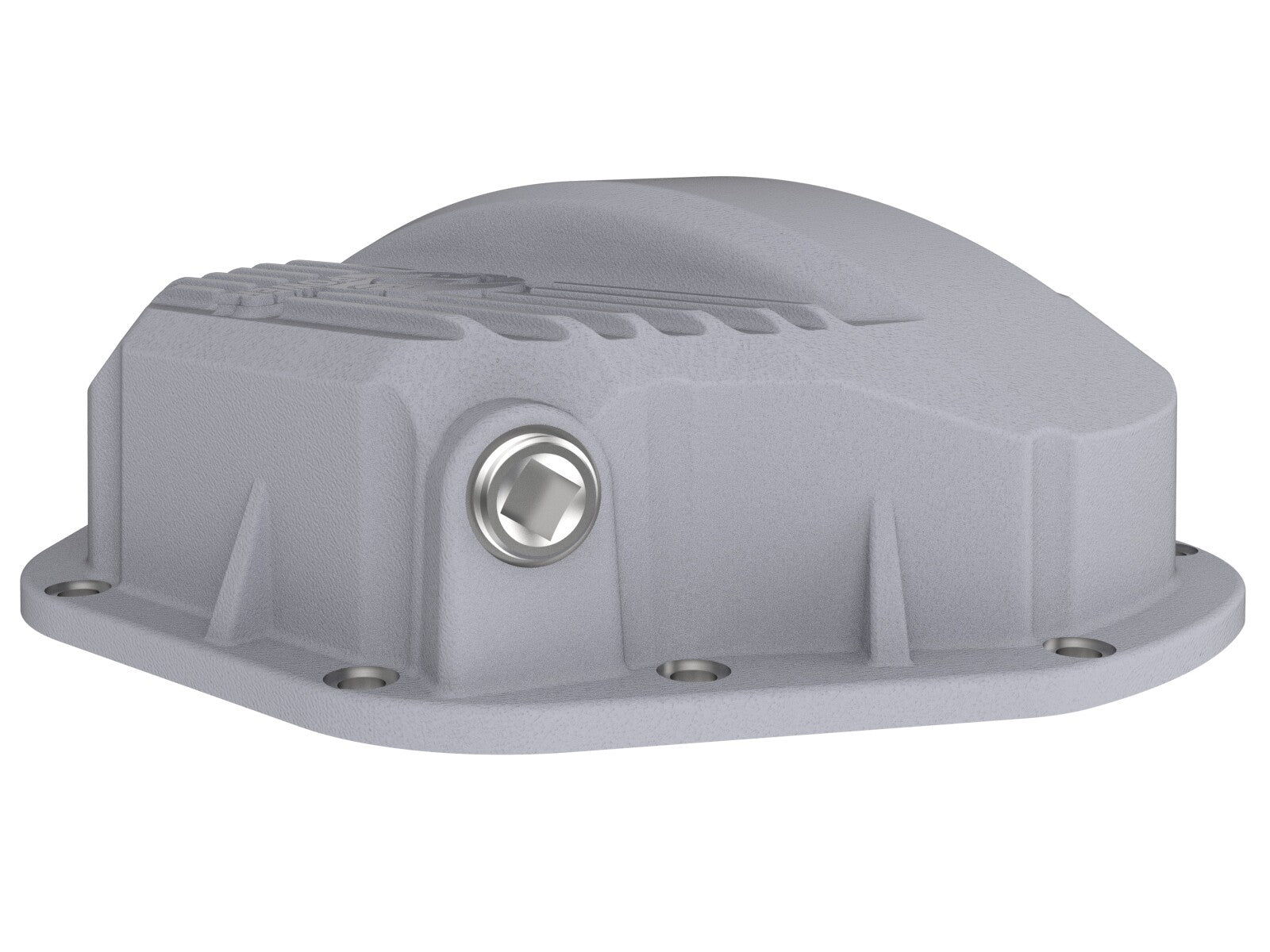 Street Series Rear Differential Cover Raw w/ Machined Fins Dodge Diesel Trucks 94-02 / Ford Diesel Trucks 99-07 aFe Power