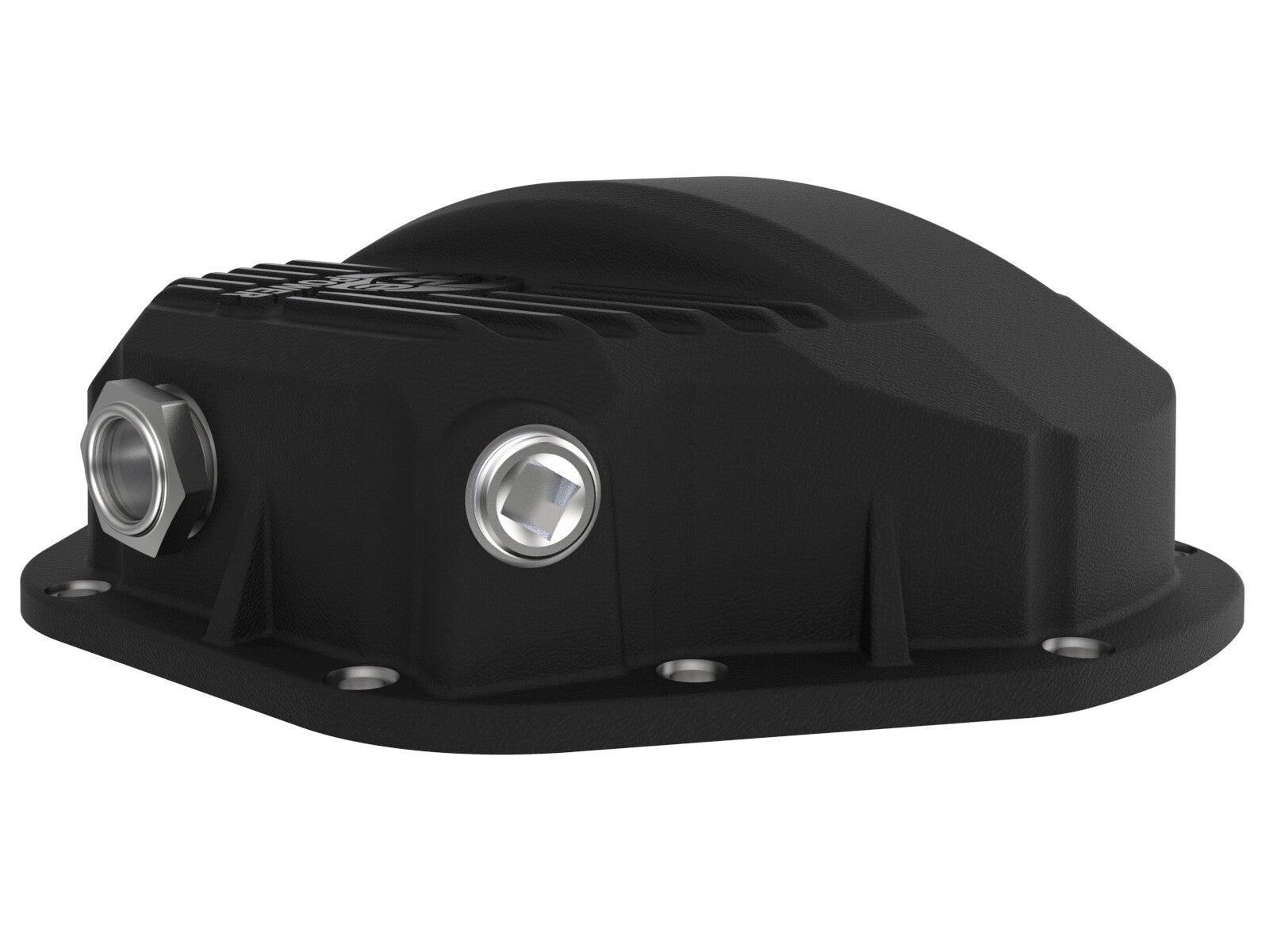 Pro Series Rear Differential Cover Black w/ Machined Fins Dodge Diesel Trucks 94-02 / Ford Diesel Trucks 99-07 aFe Power
