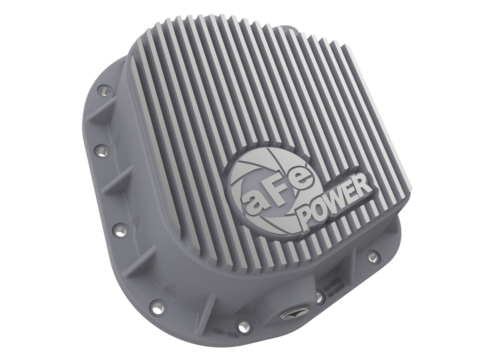 Street Series Rear Differential Cover Raw w/ Machined Fins Ford F-150 97-23 (9.75-12) aFe Power