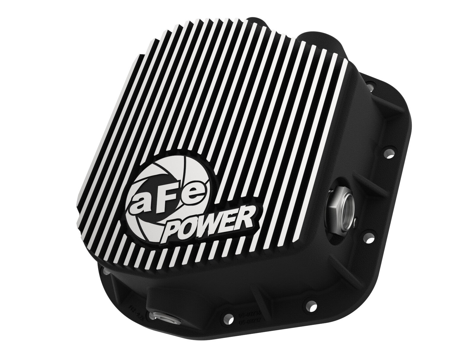 Pro Series Rear Differential Cover Black w/ Machined Fins Ford F-150 97-23 (9.75-12) aFe Power