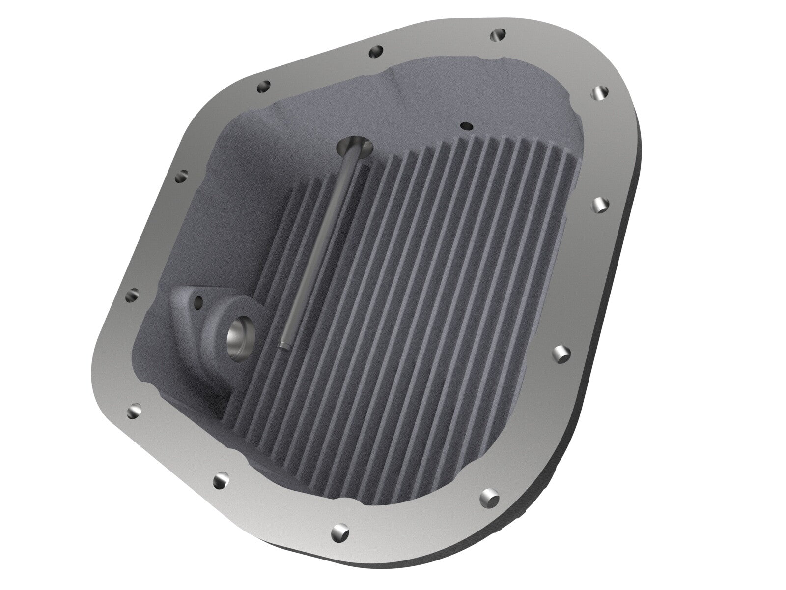 Pro Series Rear Differential Cover Black w/ Machined Fins Ford F-150 97-23 (9.75-12) aFe Power