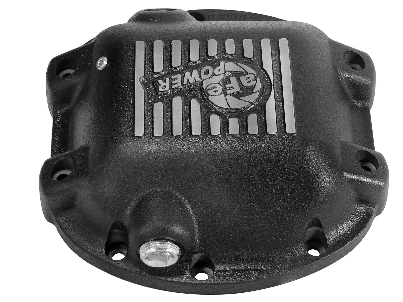 Pro Series Rear Differential Cover Black w/ Machined Fins Jeep Wrangler (TJ/JK) 97-18 Dana 30 aFe Power