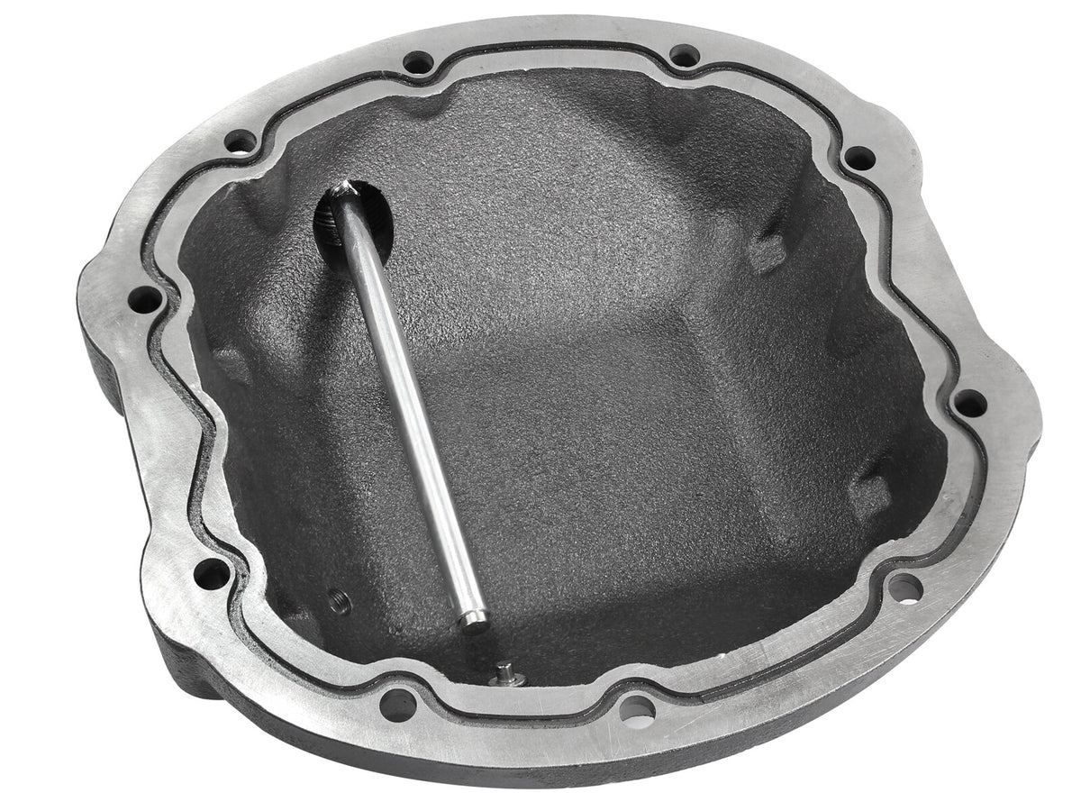 Pro Series Rear Differential Cover Black w/ Machined Fins Jeep Wrangler (TJ/JK) 97-18 Dana 30 aFe Power