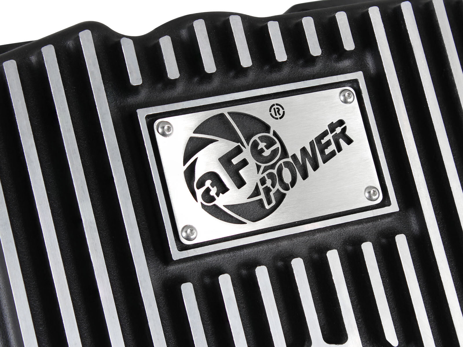 Pro Series Transmission Pan Black w/ Machined Fins GM Trucks 99-16 aFe Power