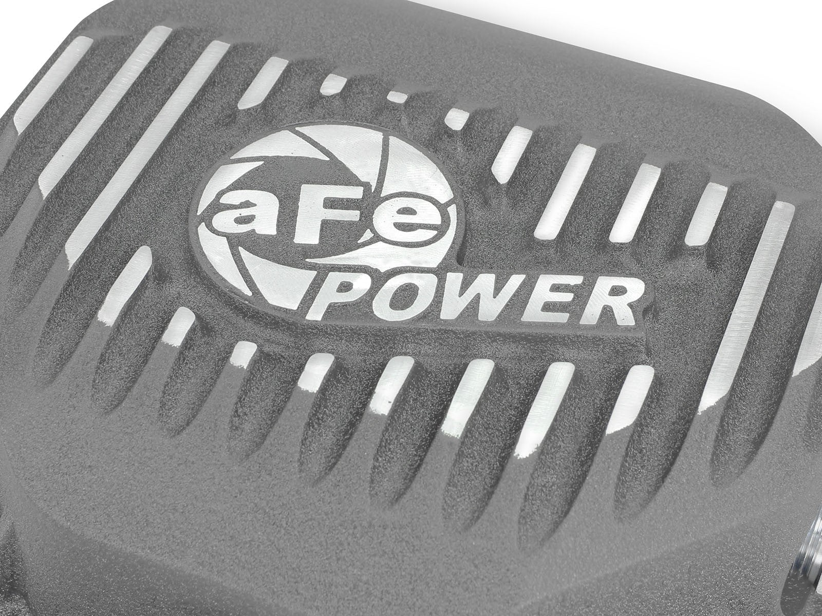 Street Series Rear Differential Cover Raw w/ Machined Fins Dodge 1500 94-18/ Ram EcoDiesel 14-22 (Corporate 9.25-12) aFe Power