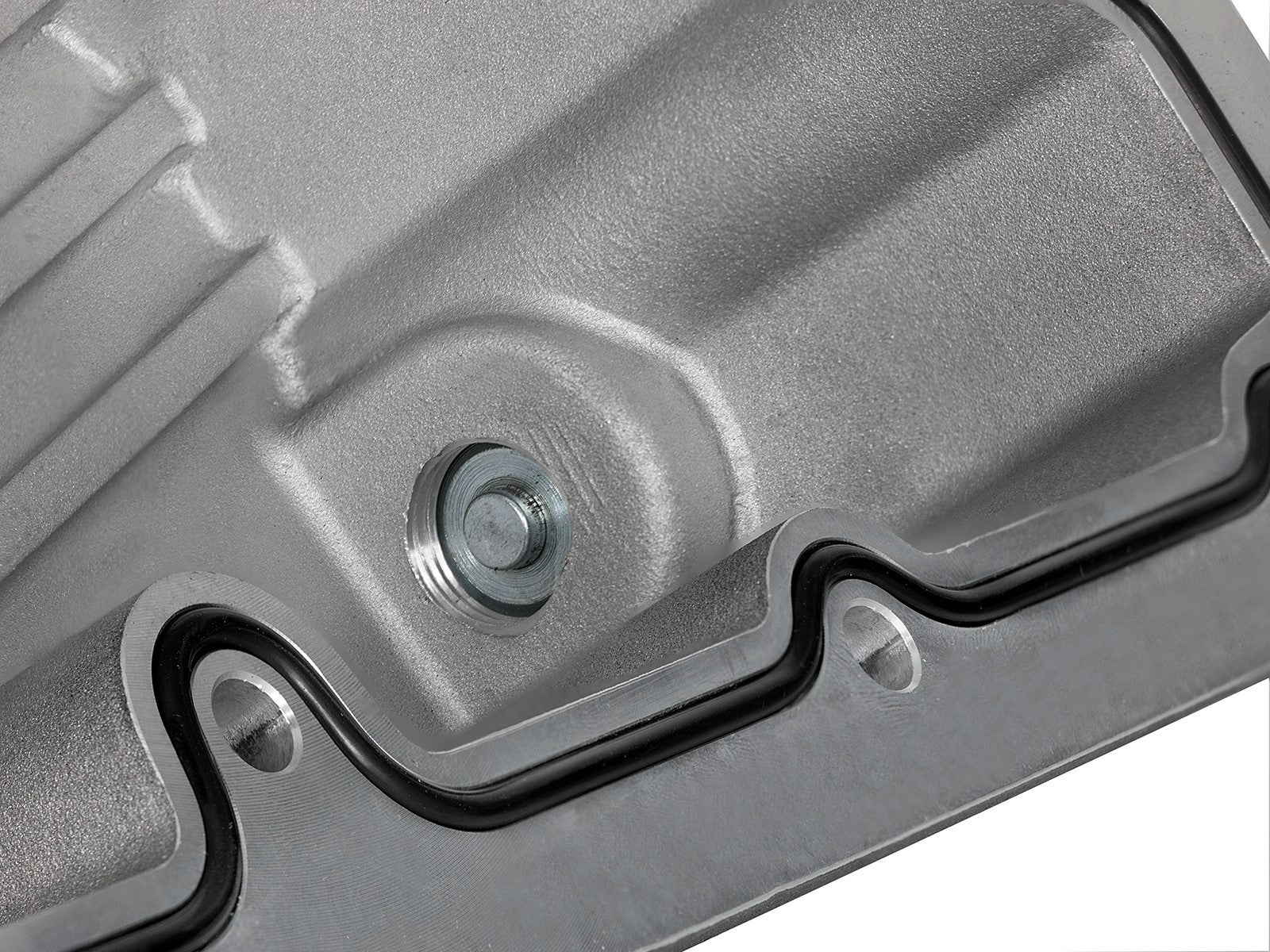 Pro Series Engine Oil Pan Black w/ Machined Fins Ford Diesel Trucks 11-26 V8-6.7L (td) aFe Power