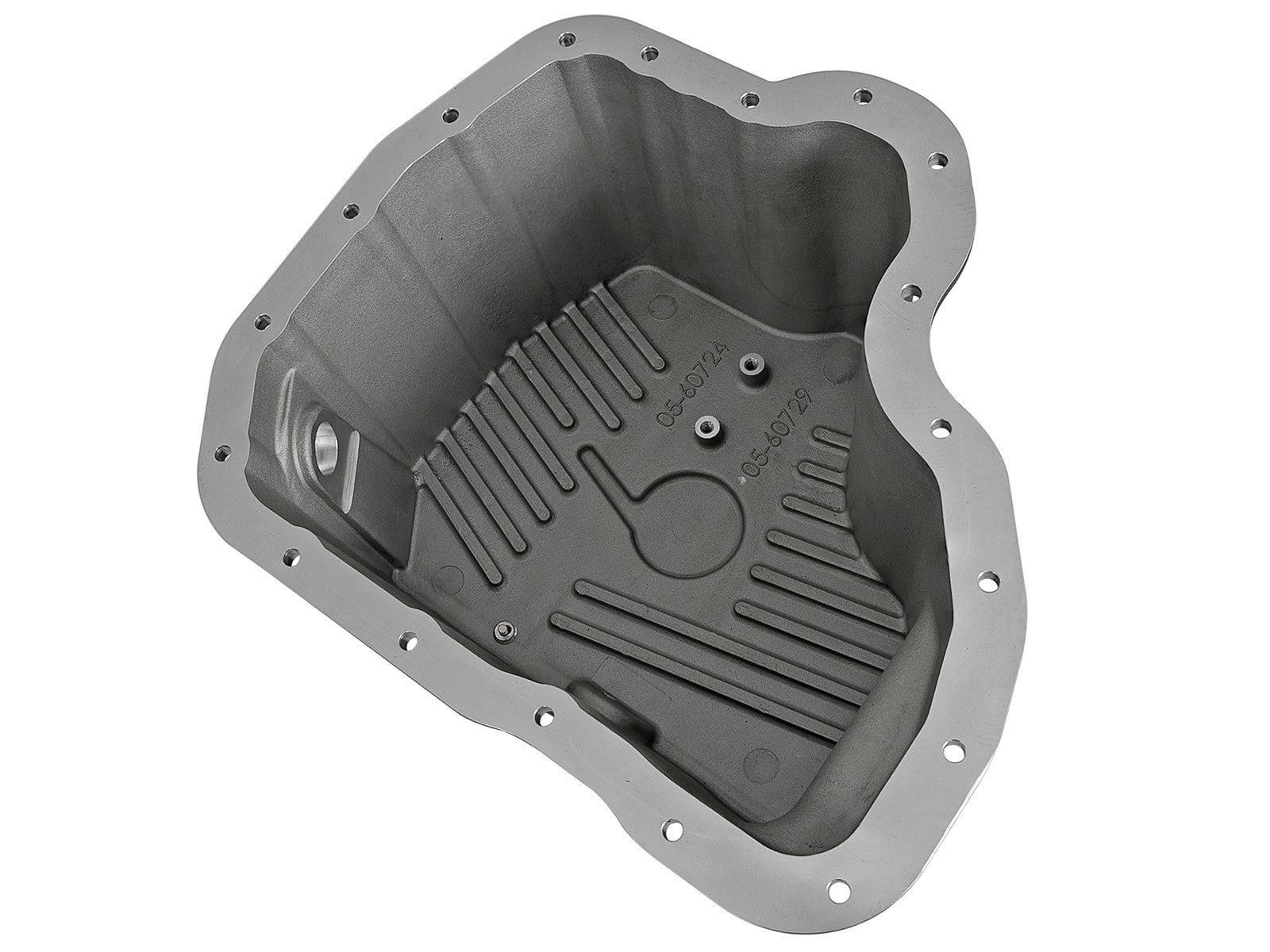 Pro Series Engine Oil Pan Black w/ Machined Fins GM Diesel Trucks 01-10 V8-6.6L (td) LB7/Lly/Lbz/Lmm 12 aFe Power
