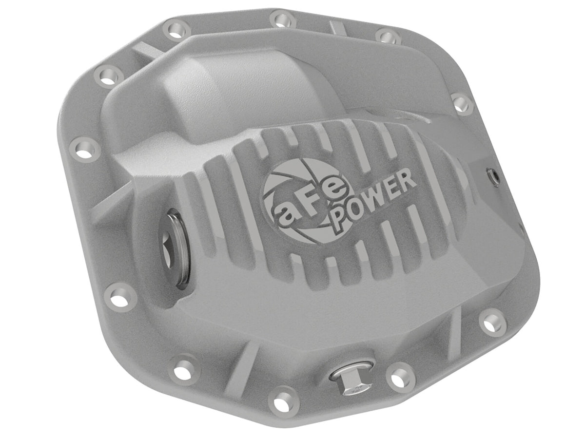 Street Series Front Differential Cover Raw Jeep Wrangler (Jl) 18-23 L4-2.0L (t)/ V6-3.6L (Dana M186) aFe Power