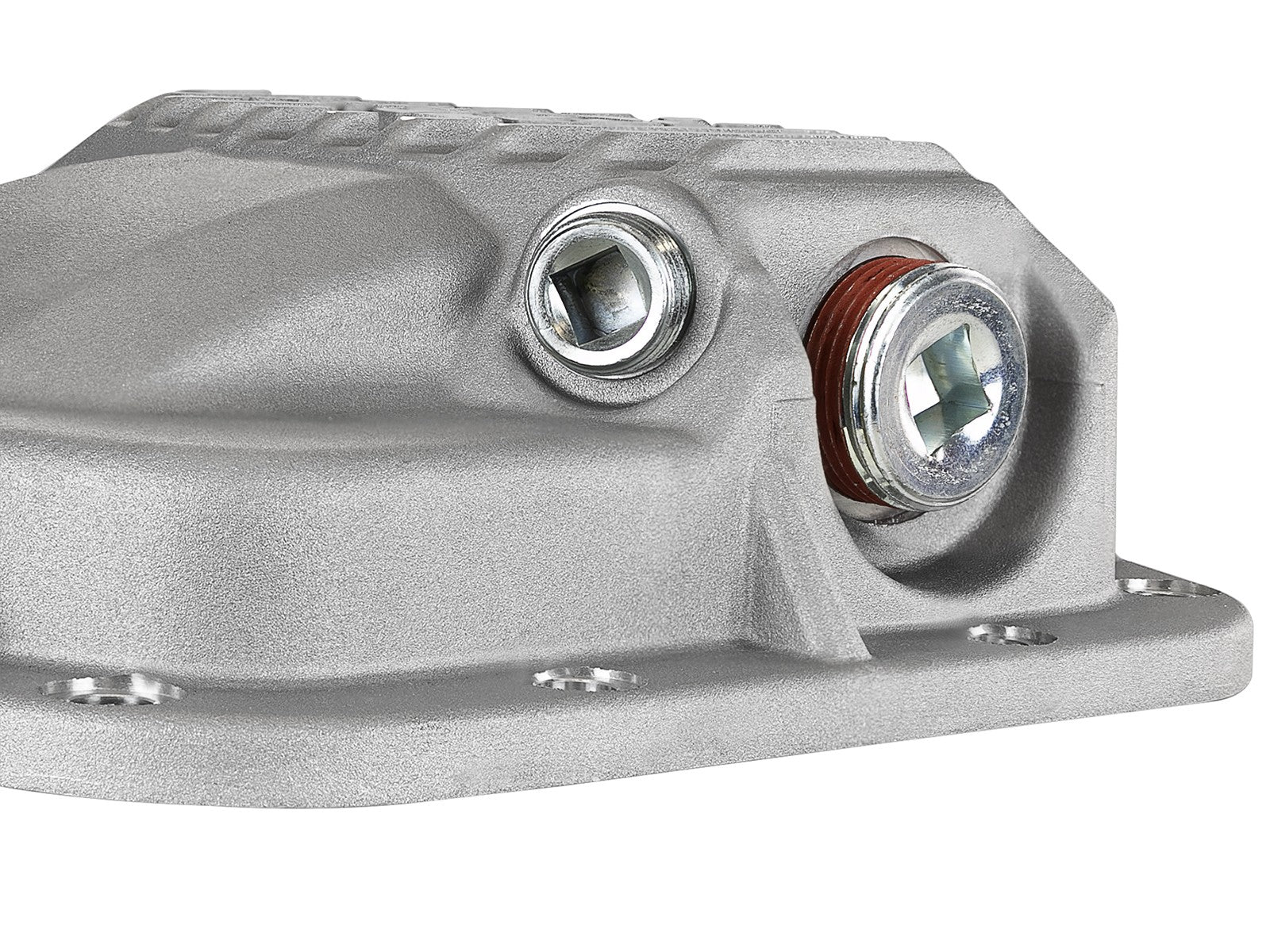 Street Series Front Differential Cover Raw Finish w/ Machined Fins Jeep Wrangler (Jl) 18-23/ Gladiator (Jt) 20-23 (Dana M210) aFe Power